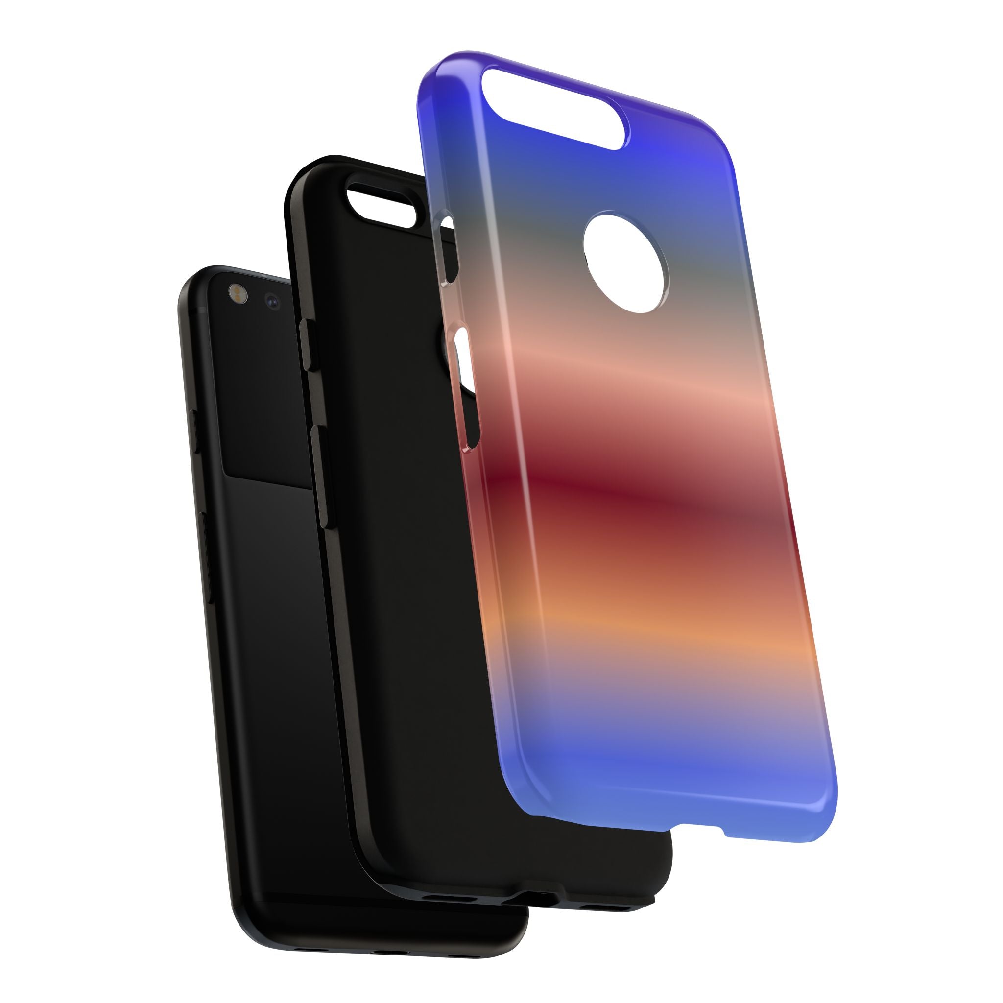 Gradient Phone Case, Tough Cases for iPhone, Stylish Phone Cover, Modern Gradient Design, Durable Protective Case, Gift for Tech Lovers