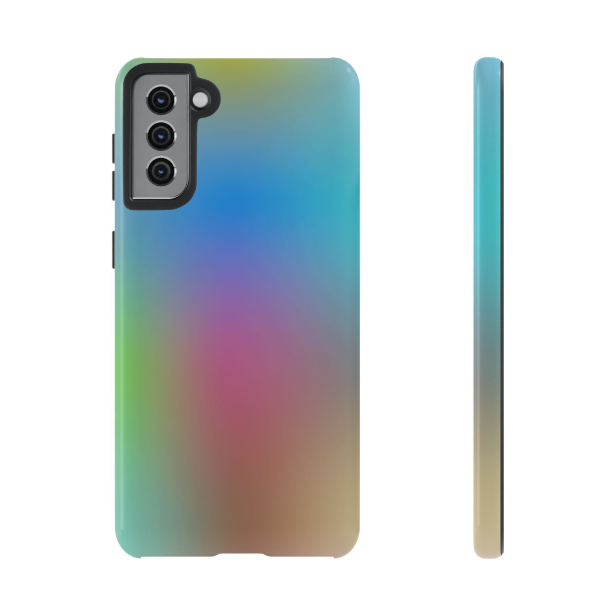 Colorful Mobile Phone Case, Unique Phone Cover, Stylish Phone Protector, Gift for Tech Lovers, Trendy Accessory