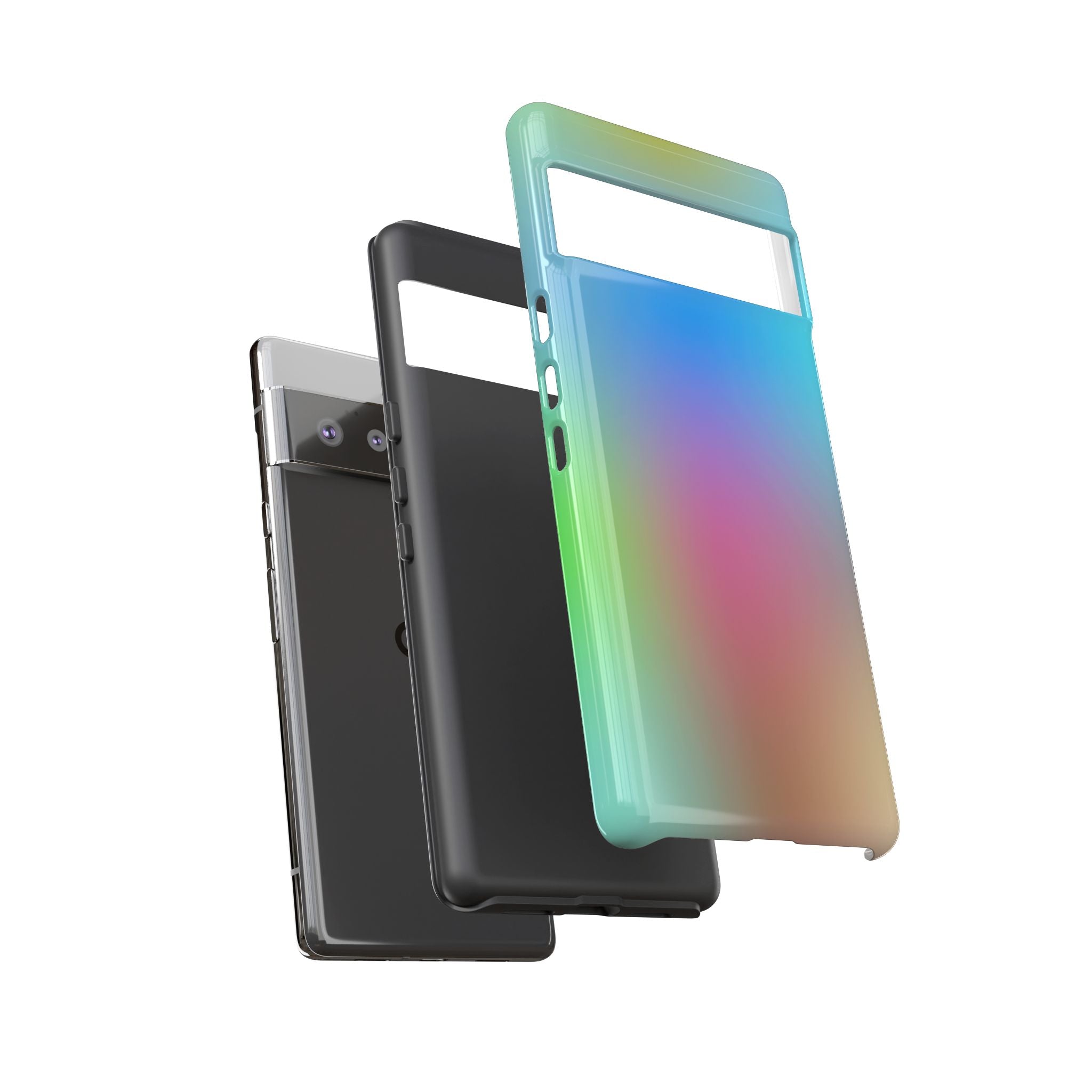 Colorful Mobile Phone Case, Unique Phone Cover, Stylish Phone Protector, Gift for Tech Lovers, Trendy Accessory
