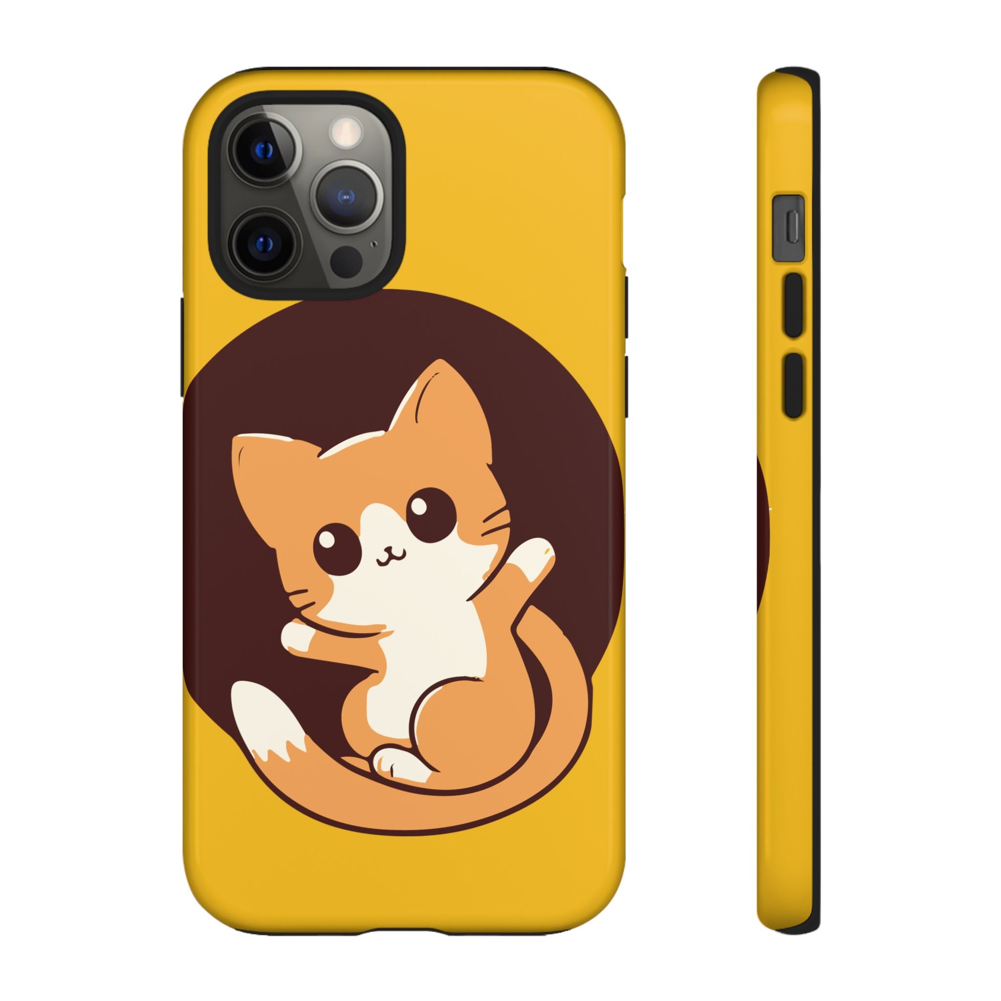 Cute Cat Phone Case | Tough Cases for Cat Lovers, Animal Design, Fun Gift, Unique Case, Durable Protection