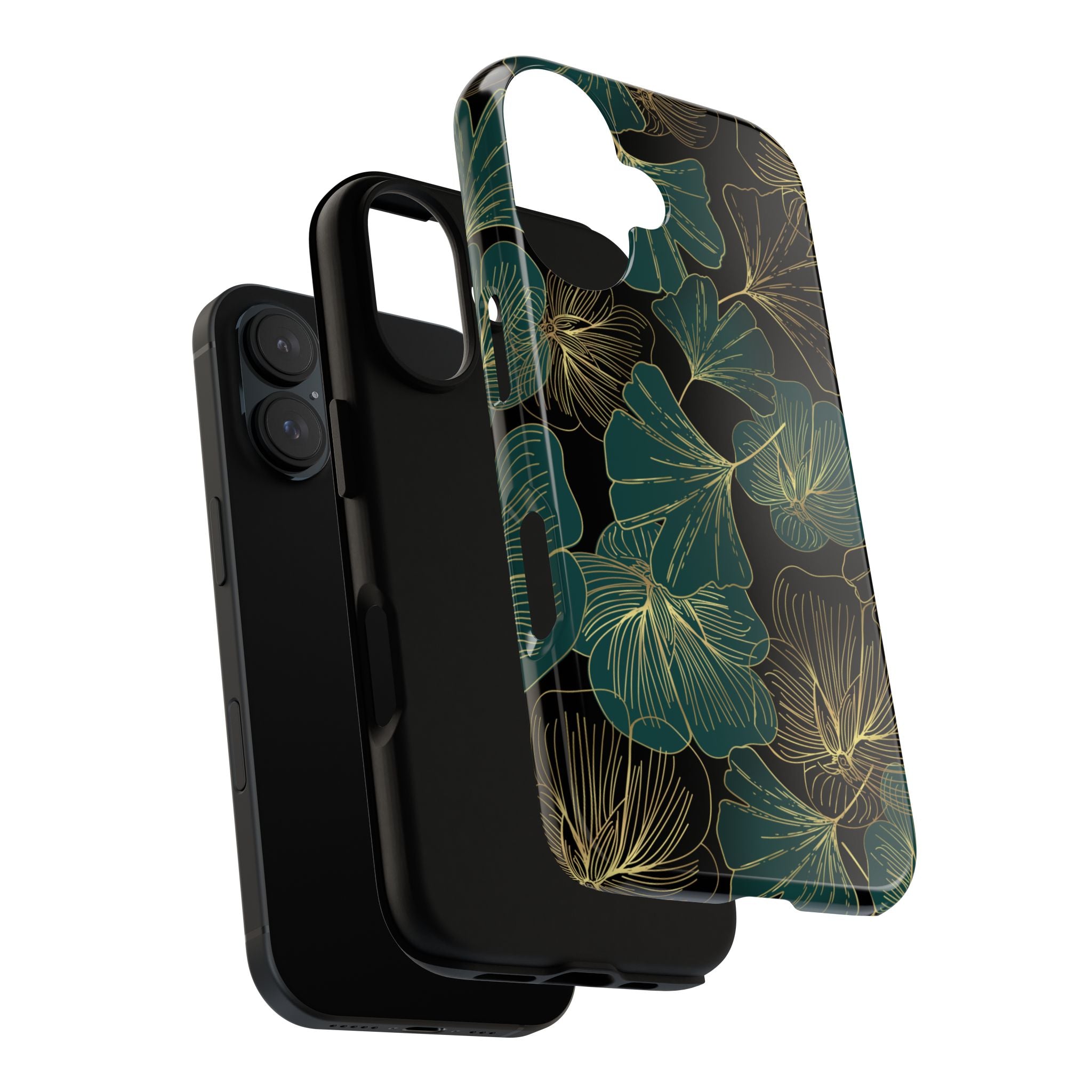 Floral Phone Case - Tough Cases, Protective Cover, Stylish Accessory, Gift for Her, Nature-Inspired Design