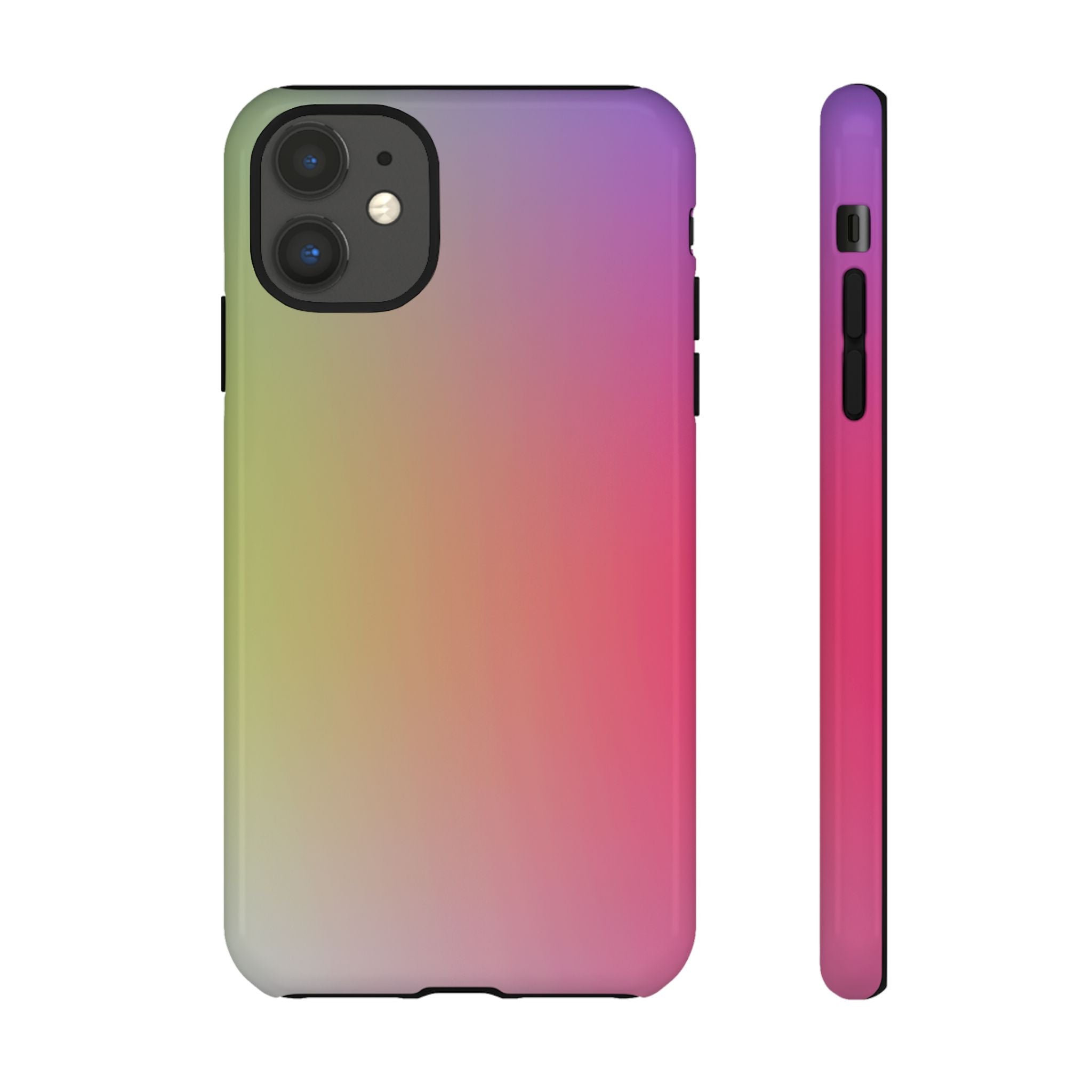Gradient Phone Case, Tough Cases, Colorful Tech Accessory, Modern Phone Protection, Trendy Gift for Friends, Birthday, Holidays