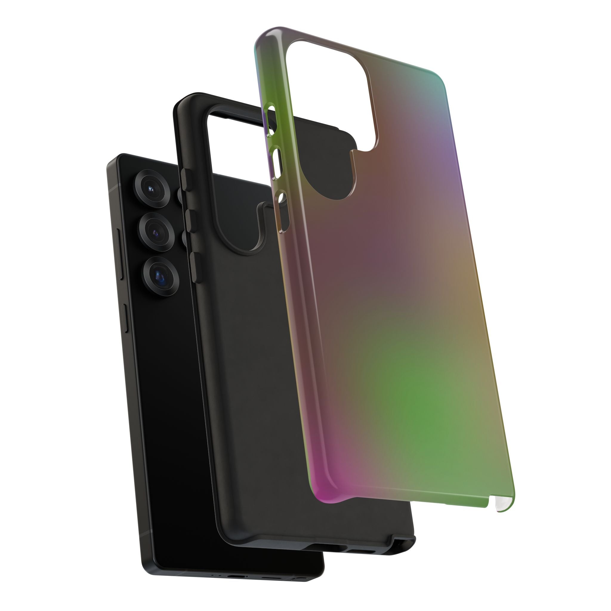 Colorful Gradient Phone Case, Tough Cases for Protection, Stylish Mobile Cover, Unique Gift, Modern Tech Accessory