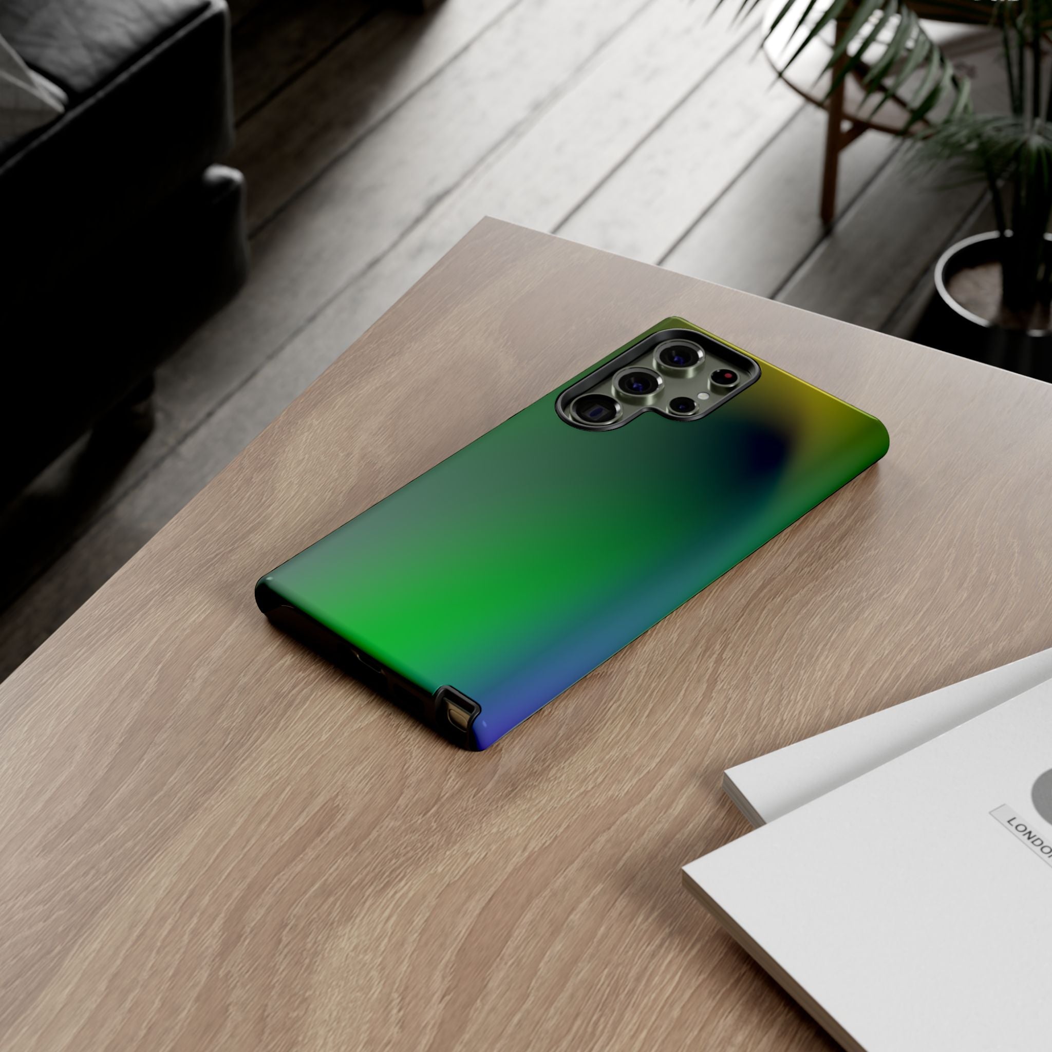 Gradient Phone Case - Tough Cases, Stylish Phone Cover, Gift for Tech Lovers, Unique Accessories, Modern Design