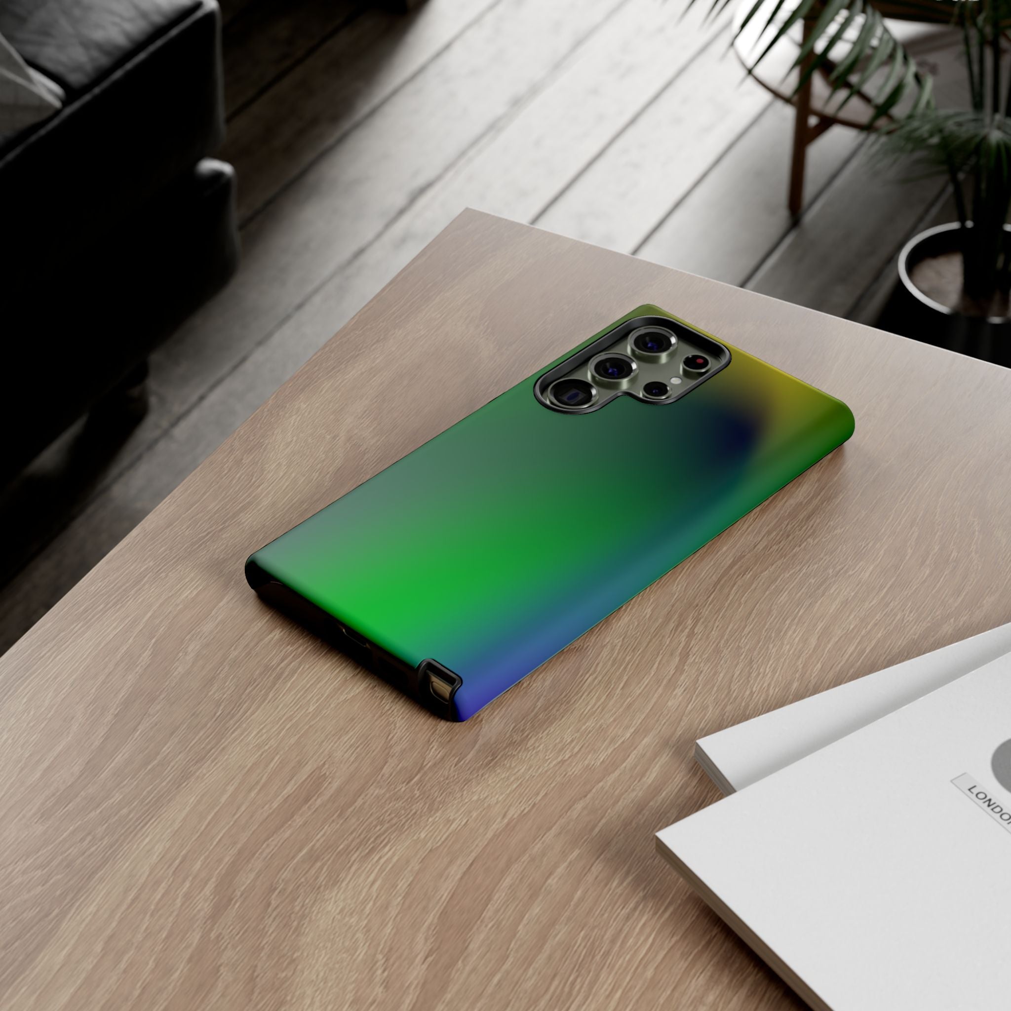 Gradient Phone Case - Tough Cases, Stylish Phone Cover, Gift for Tech Lovers, Unique Accessories, Modern Design