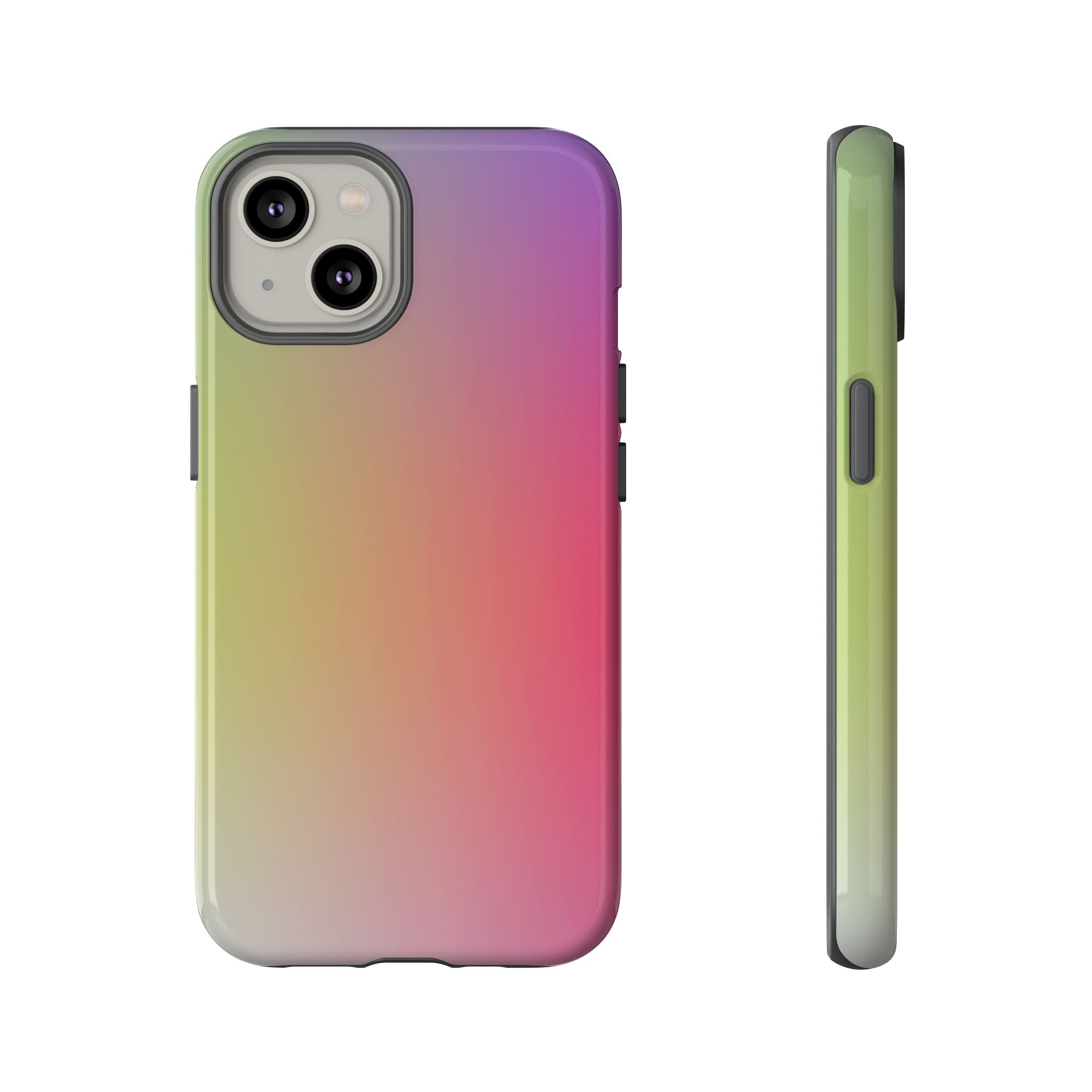 Gradient Phone Case, Tough Cases, Colorful Tech Accessory, Modern Phone Protection, Trendy Gift for Friends, Birthday, Holidays