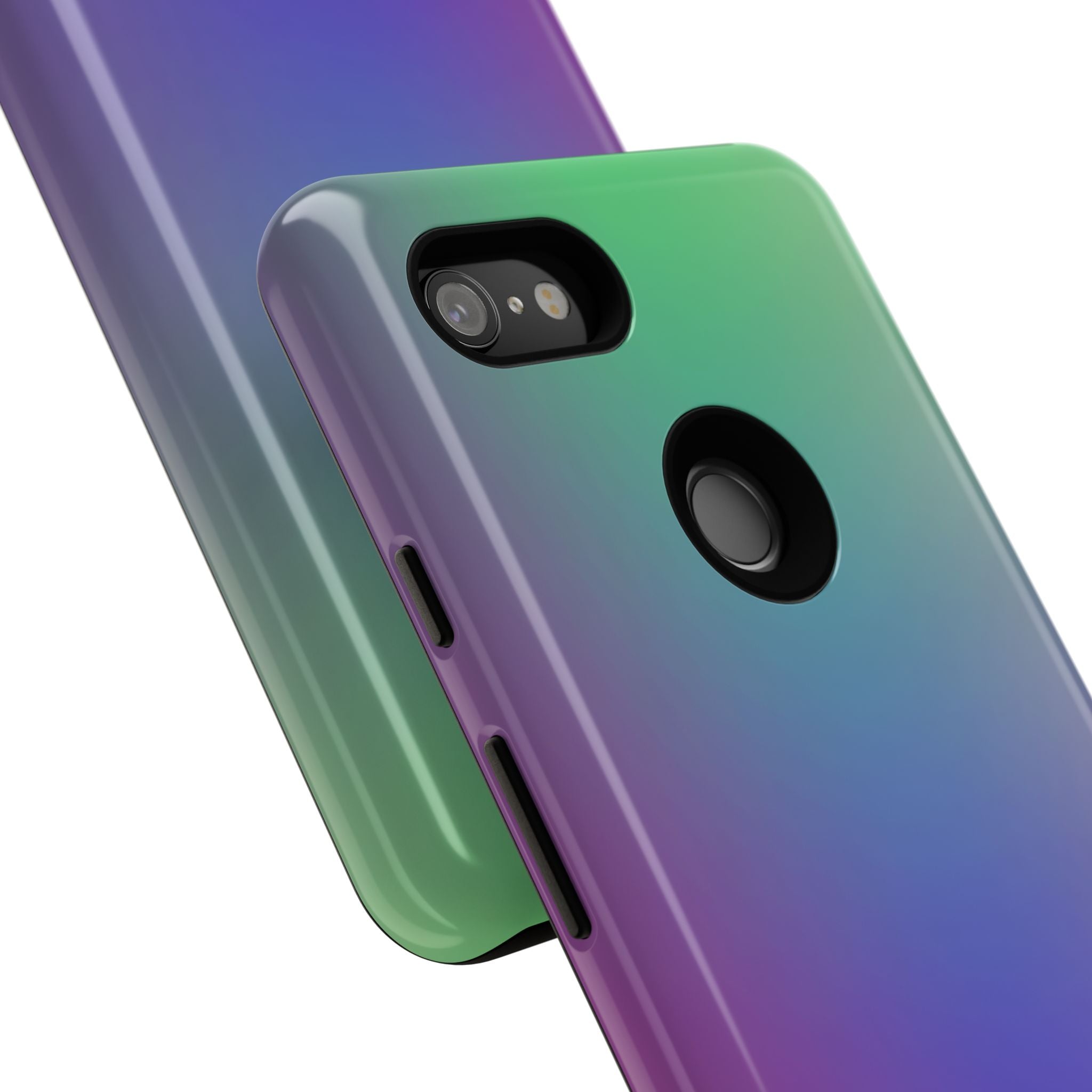 Gradient Phone Case, Durable Phone Protector, Trendy Cell Phone Accessory, Gift for Tech Lovers, Stylish Mobile Case