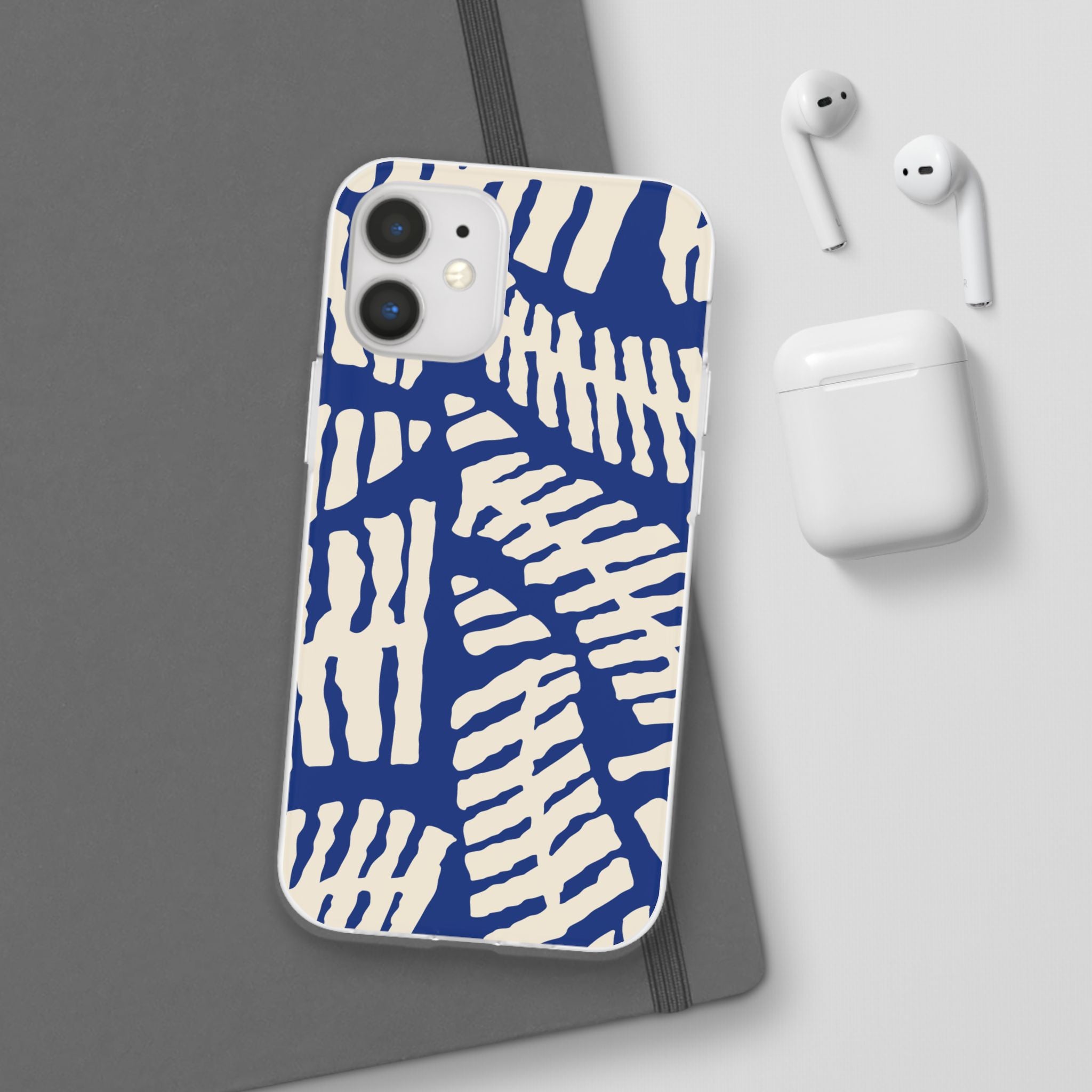 Stylish Flexi Cases for Smartphones, Artistic Phone Cover, Modern Design, Unique Gift for Her, Trendy Accessories