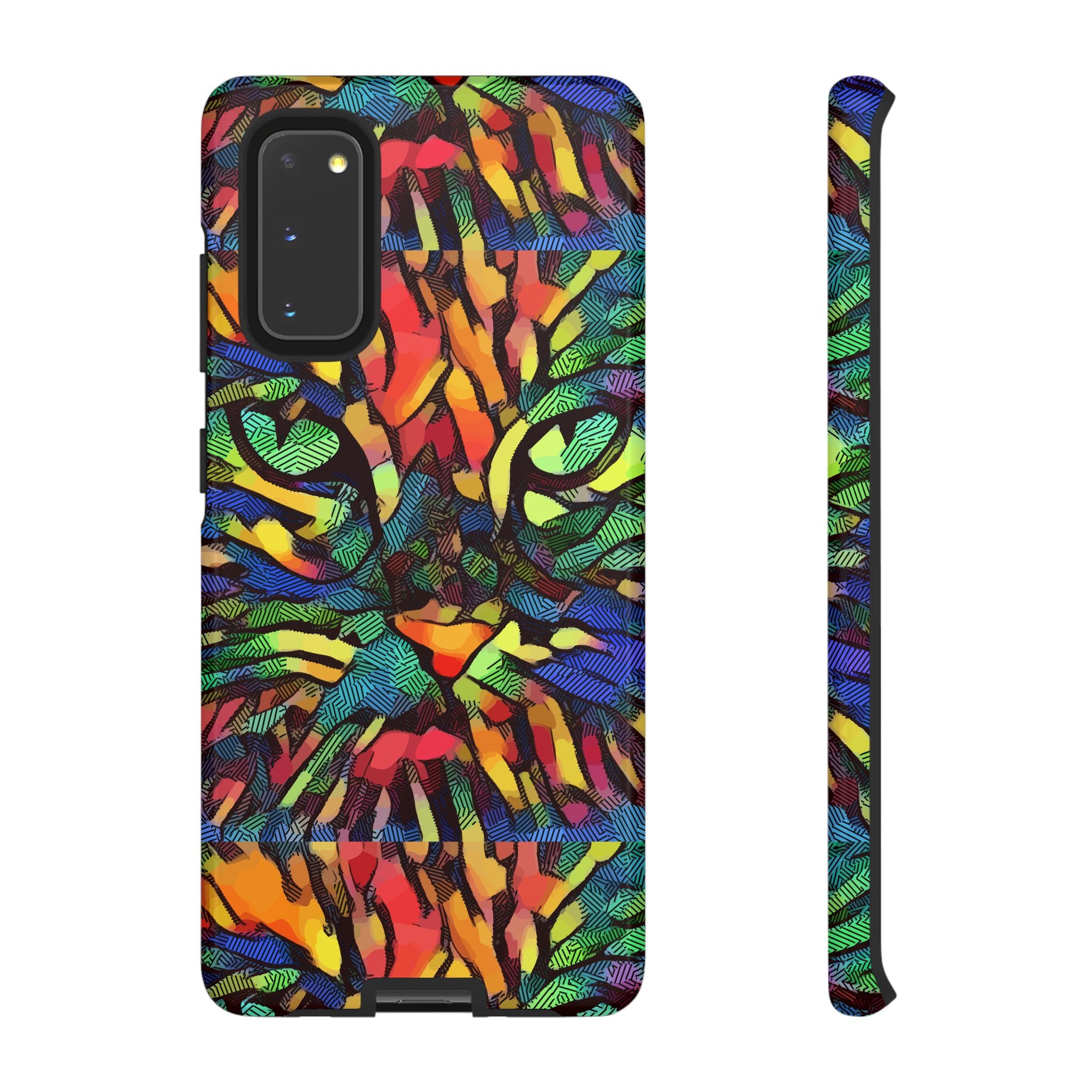 Colorful Phone Cases for Vibrant Style - Tough Cases, Unique Gifts, Animal Print, Artistic Design, Phone Accessories, Eco-Friendly