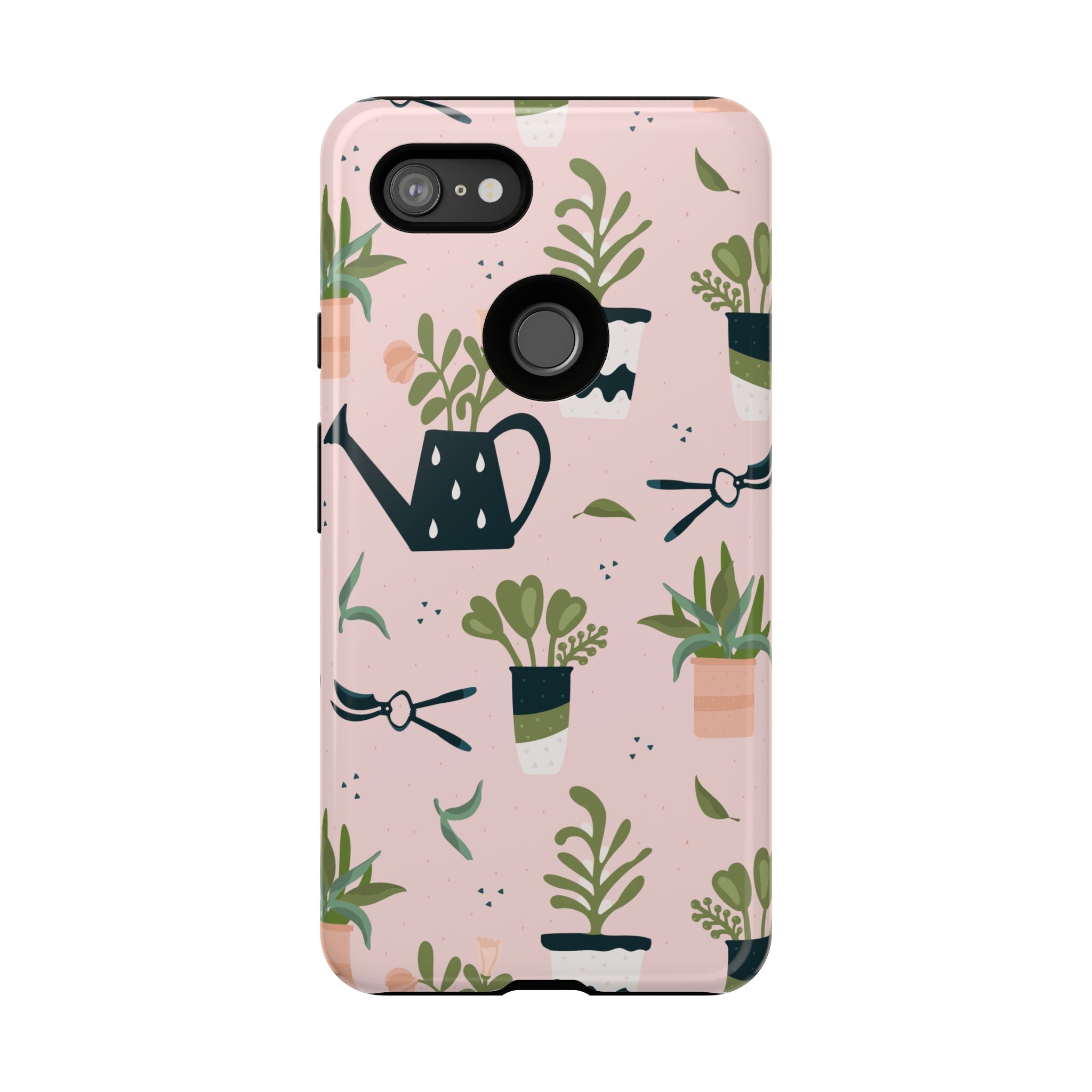 Floral Phone Case, Cute Plant Lover Case, Gift for Gardeners, Phone Cover, Green Thumb Accessories, Mother's Day Gift