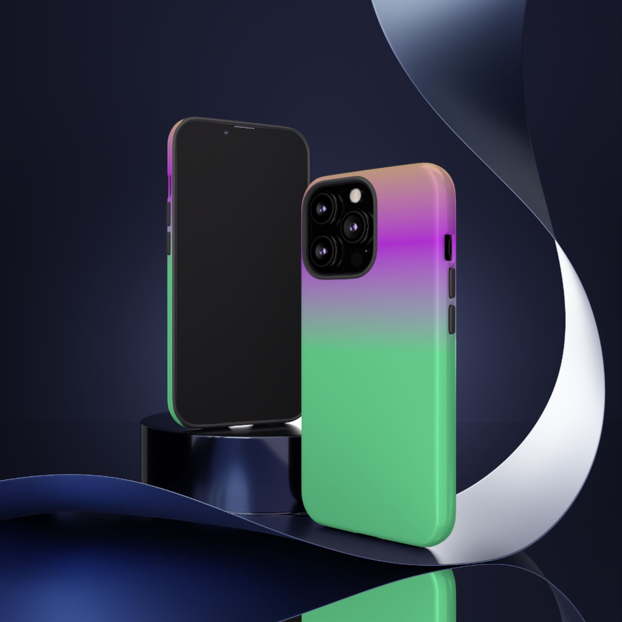 Vibrant Phone Case, Stylish Tech Accessory, Fun Gift Idea, Unique Mobile Cover, Trendy Gradient Design