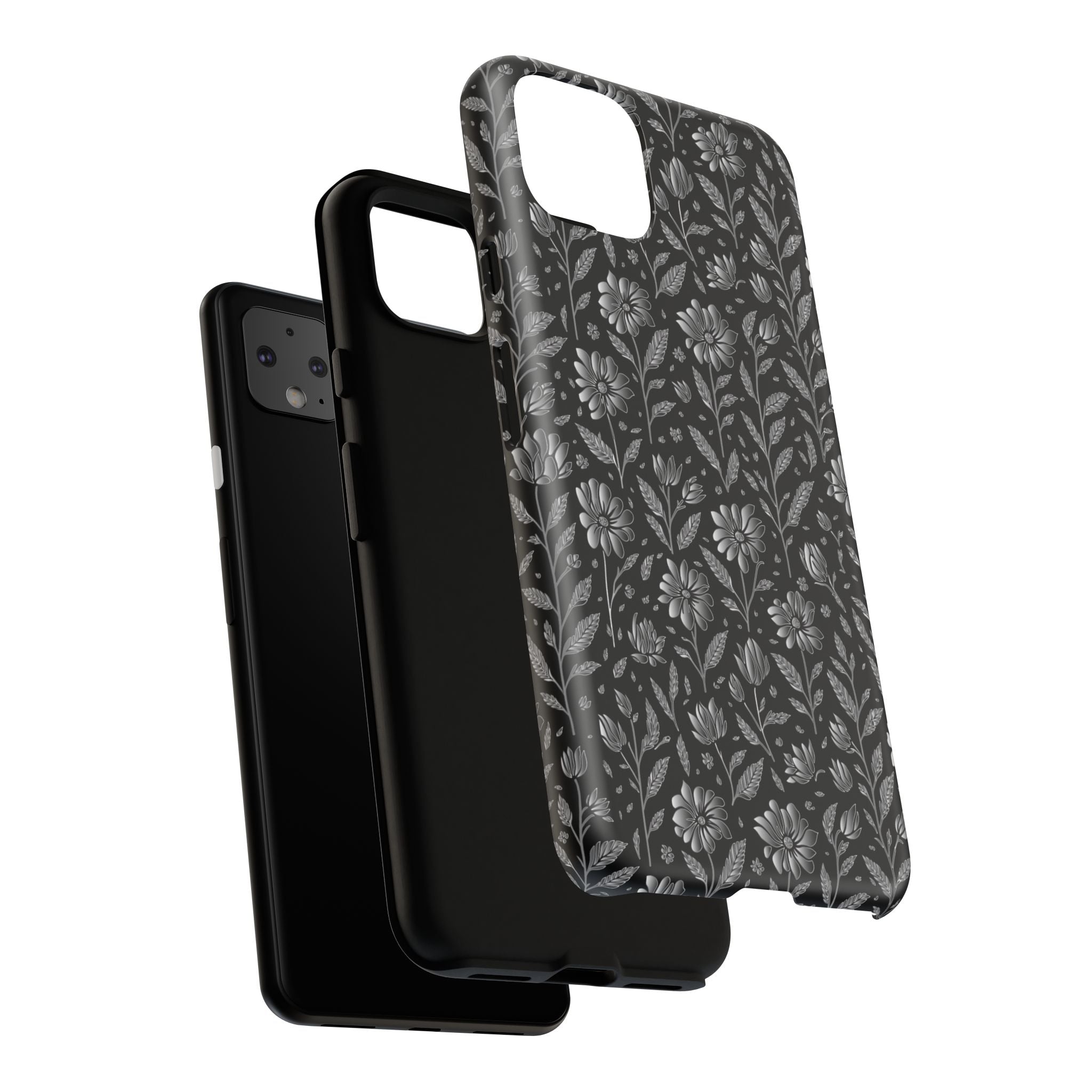 Stylish Floral Phone Case, Tough Floral Case, Botanical Phone Cover, Durable Floral Phone Protector, Gift for Her