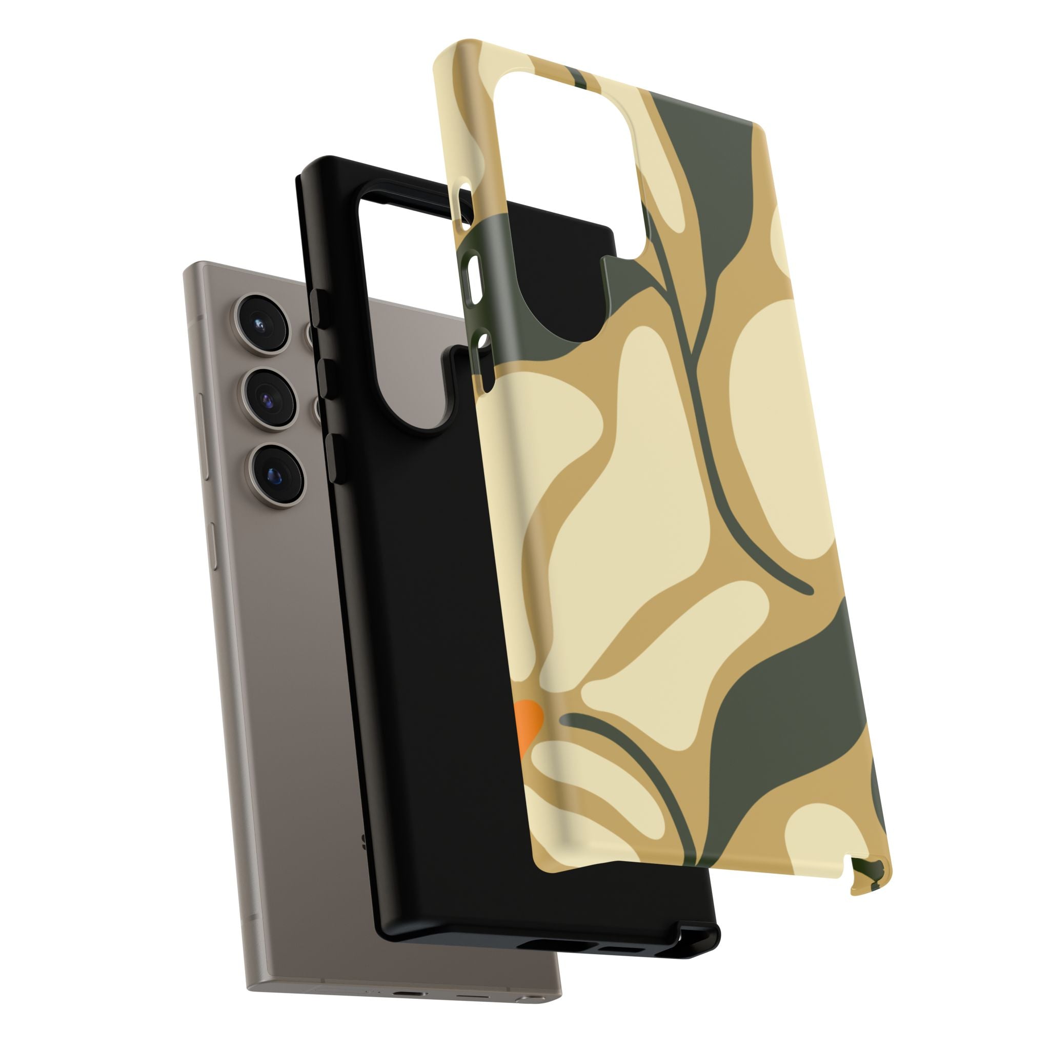 Stylish Flower Phone Case - Floral Protective Cover for Nature Lovers, Gift for Holidays, Unique Phone Accessory, Tough Case