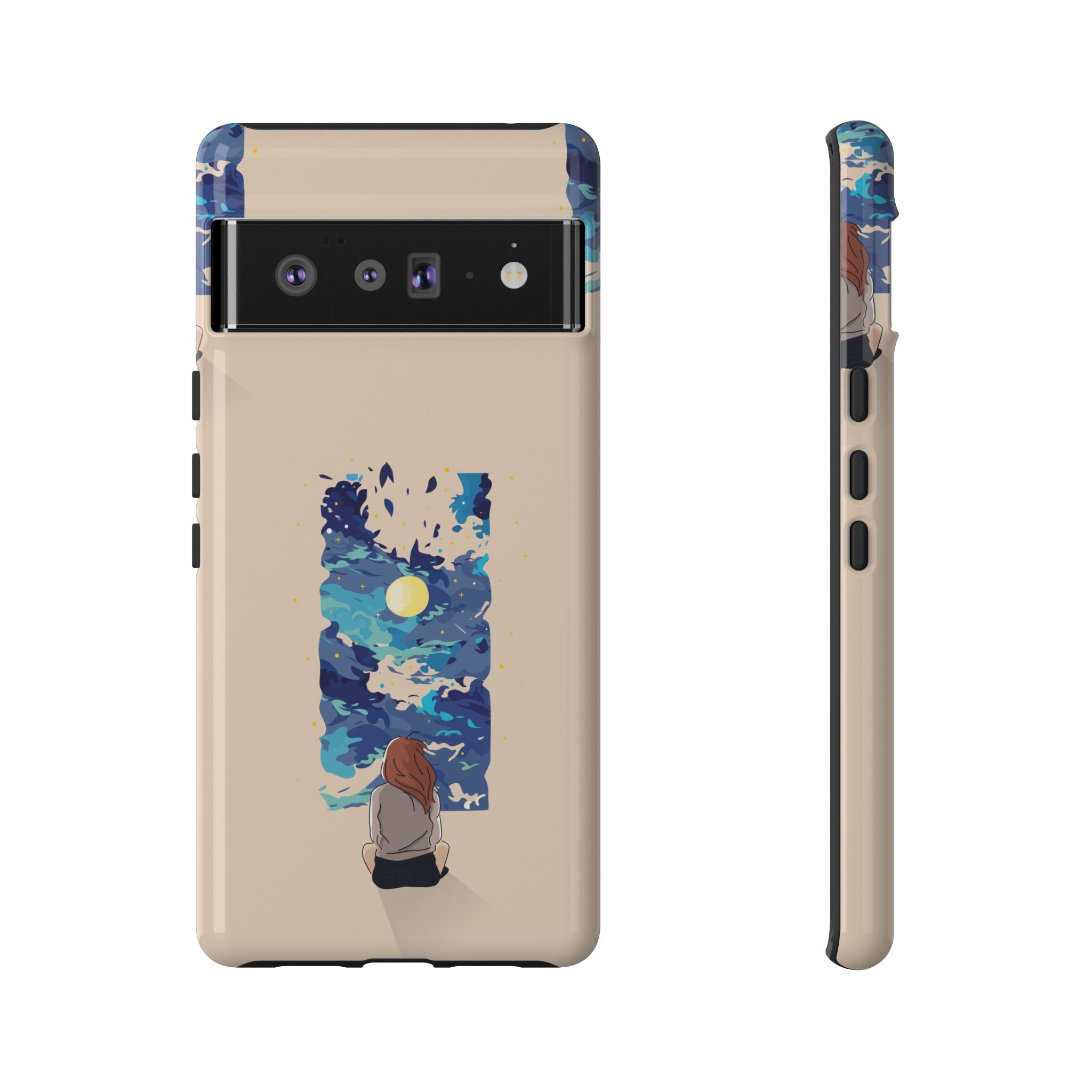 Artistic Phone Case – Expressive Protective Cover, Unique Gift for Her, Birthday Present, Eco-Friendly Mobile Accessory, Smartphone Case