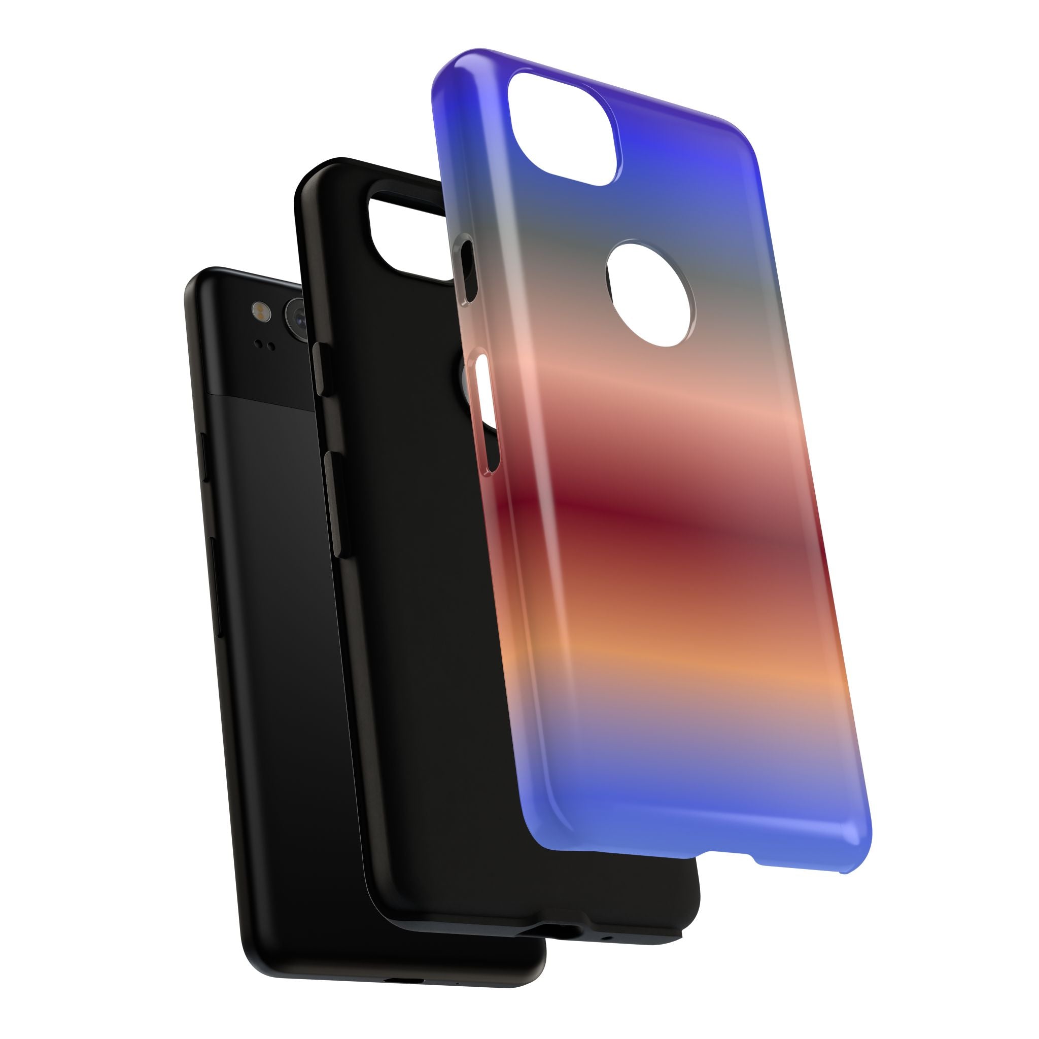 Gradient Phone Case, Tough Cases for iPhone, Stylish Phone Cover, Modern Gradient Design, Durable Protective Case, Gift for Tech Lovers