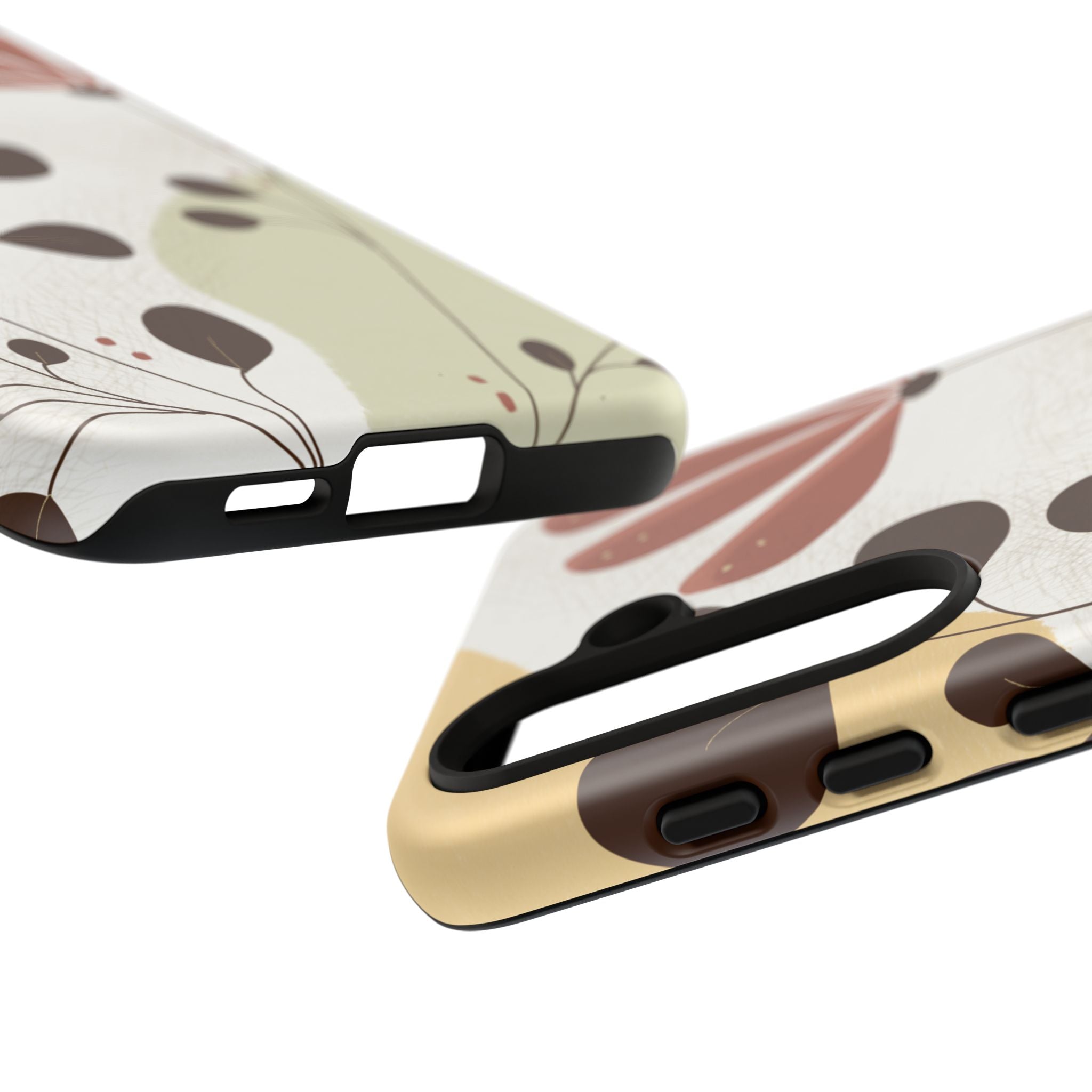 Floral Phone Case - Stylish Tough Cases for Women, Trendy Phone Cover, Gift for Her, Birthday Present, Everyday Use