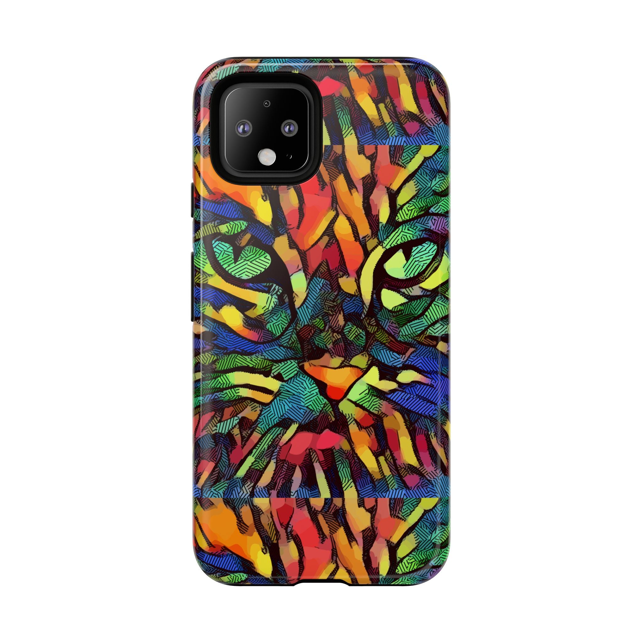 Colorful Phone Cases for Vibrant Style - Tough Cases, Unique Gifts, Animal Print, Artistic Design, Phone Accessories, Eco-Friendly
