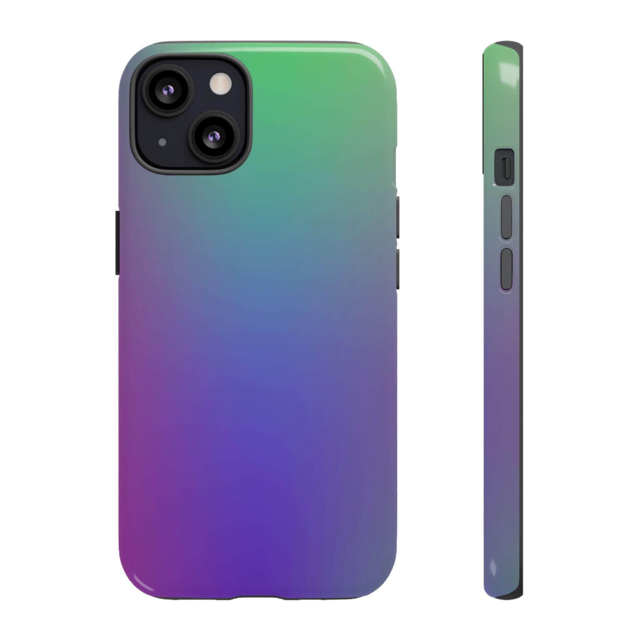 Gradient Phone Case, Durable Phone Protector, Trendy Cell Phone Accessory, Gift for Tech Lovers, Stylish Mobile Case