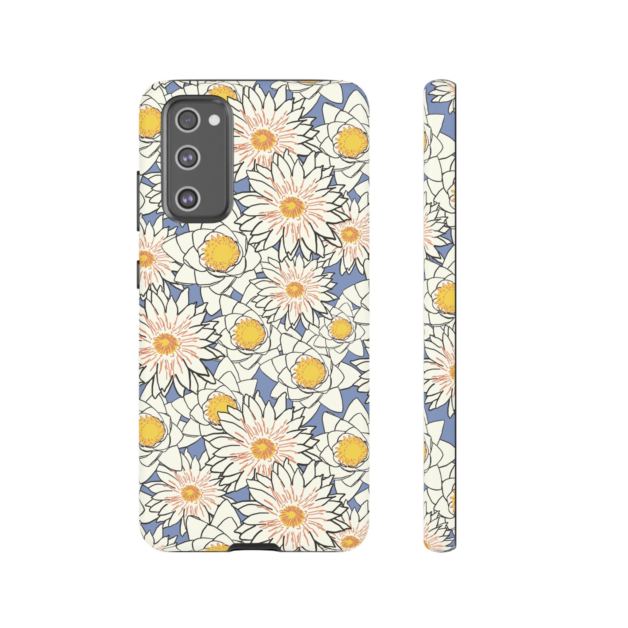 Stylish Phone Case, Floral Protective Cover, Gift for Nature Lovers, Trendy Tech Accessory, Customizable Phone Case