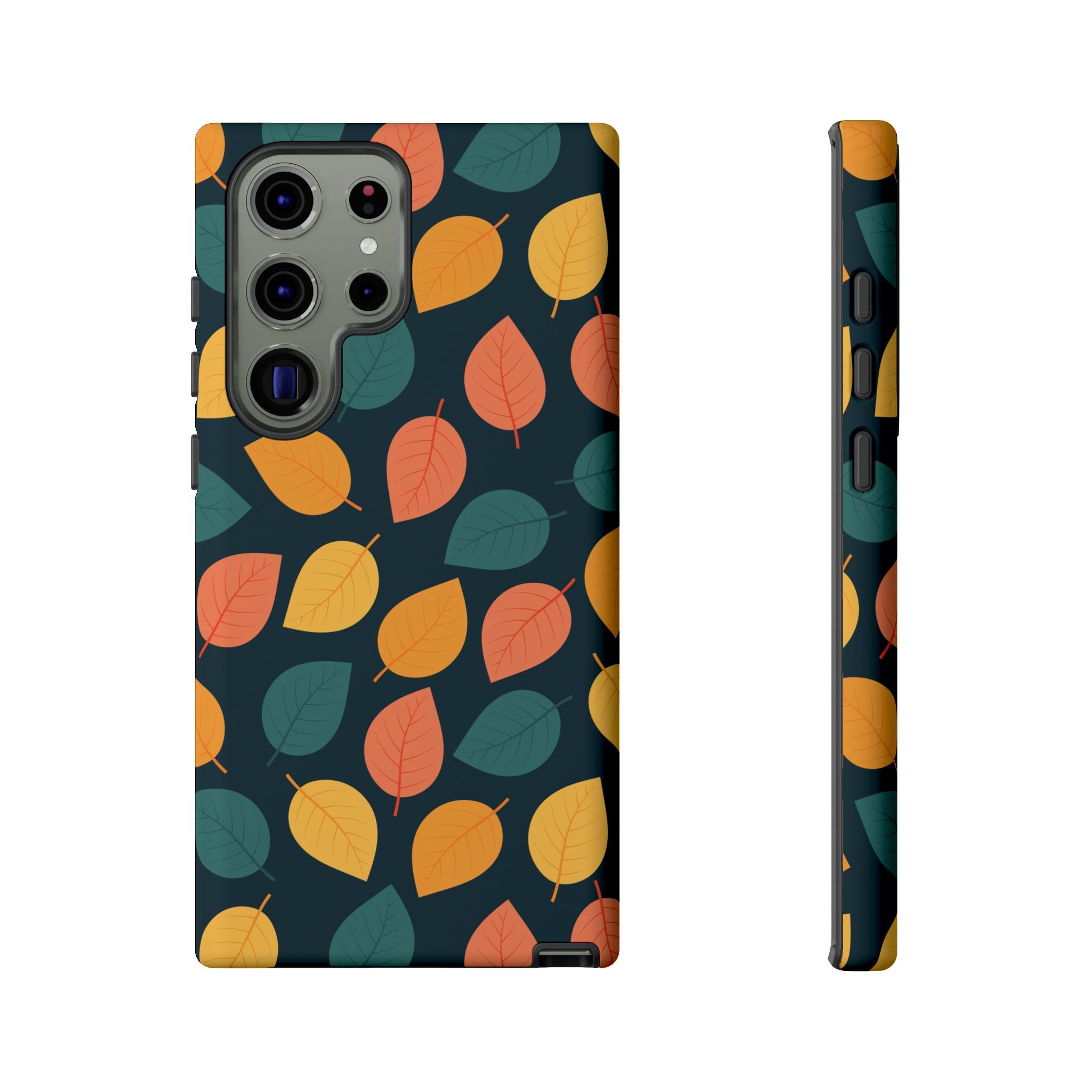 Autumn Leaves Phone Case - Protective Cell Phone Cover, Fall Aesthetic, Nature Lover Gift, Seasonal Accessories, Eco-Friendly Case