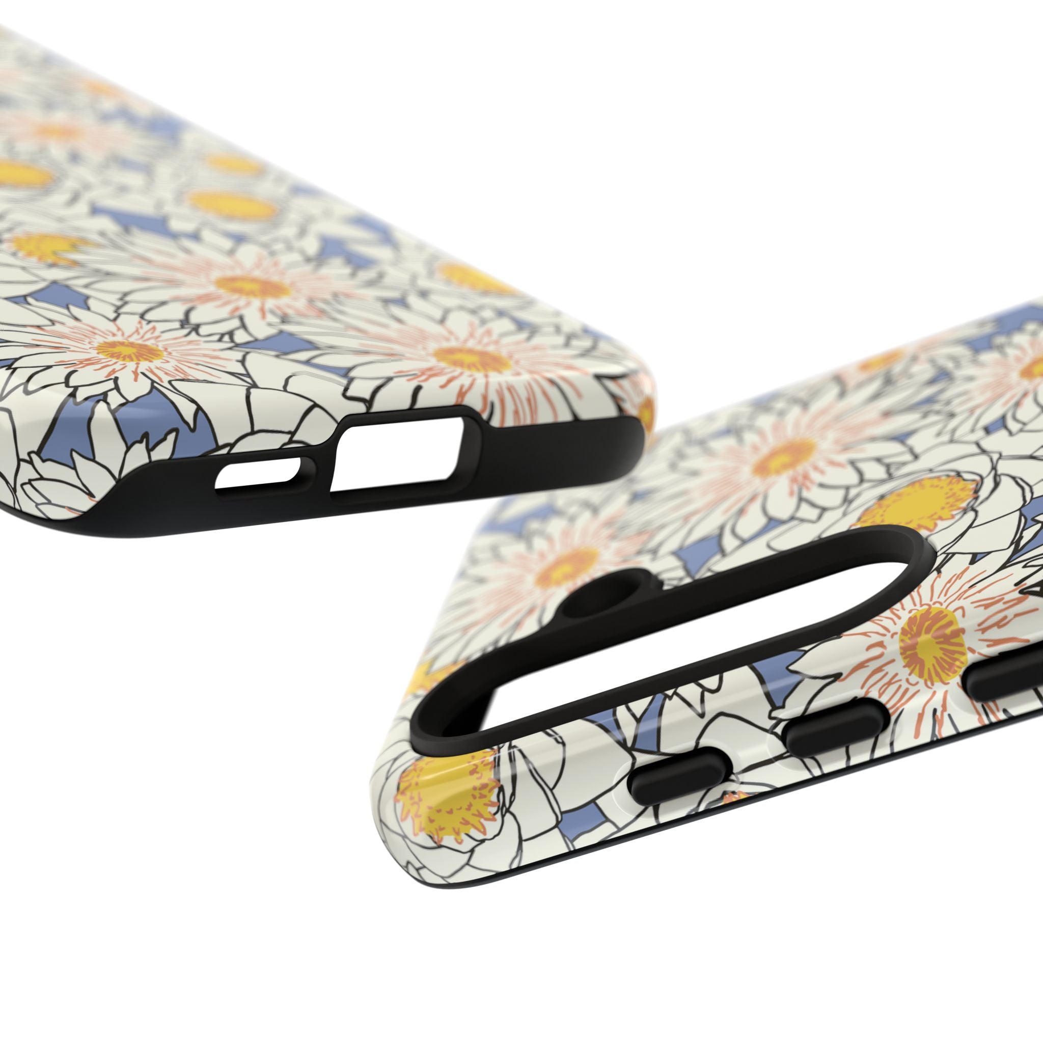 Stylish Phone Case, Floral Protective Cover, Gift for Nature Lovers, Trendy Tech Accessory, Customizable Phone Case