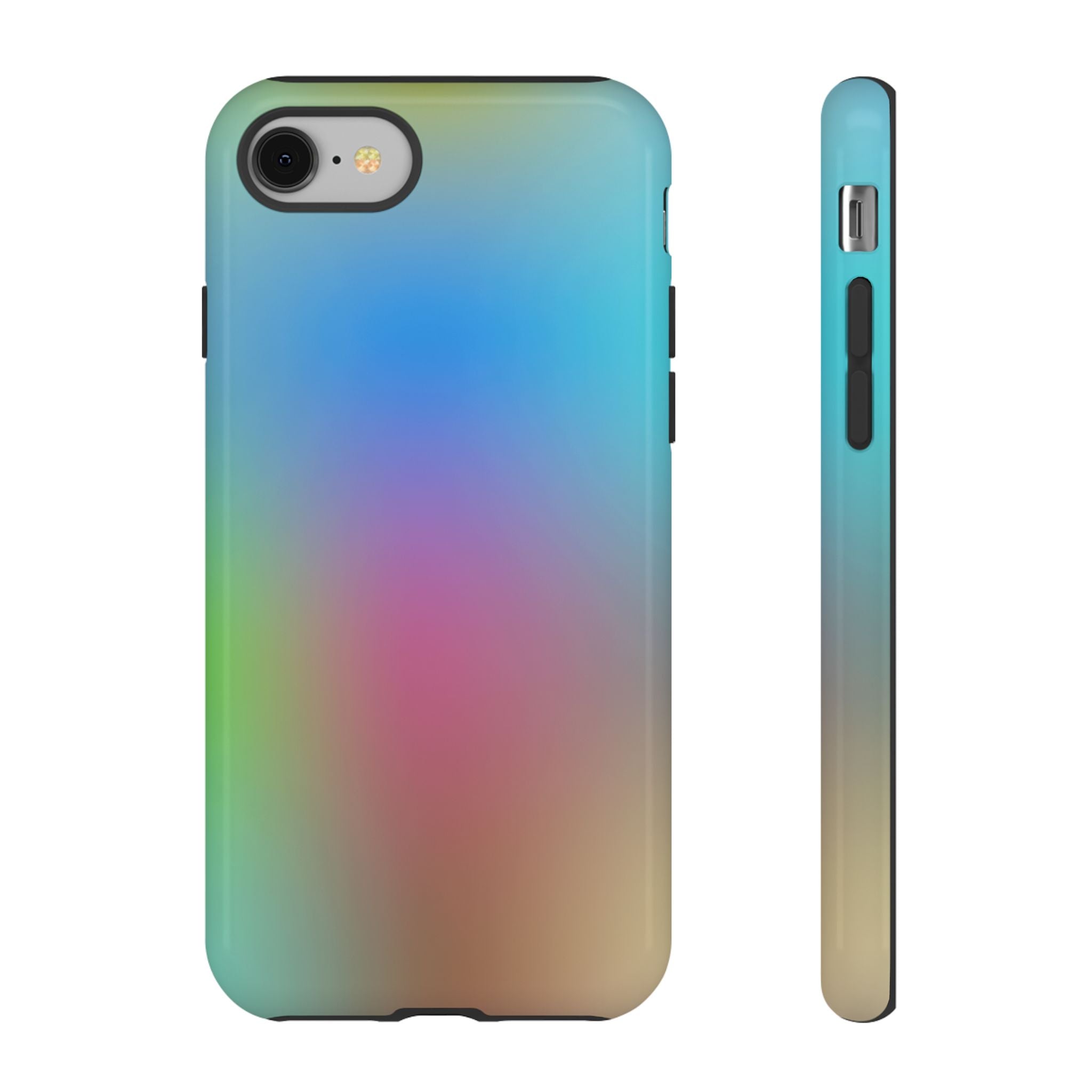 Colorful Mobile Phone Case, Unique Phone Cover, Stylish Phone Protector, Gift for Tech Lovers, Trendy Accessory