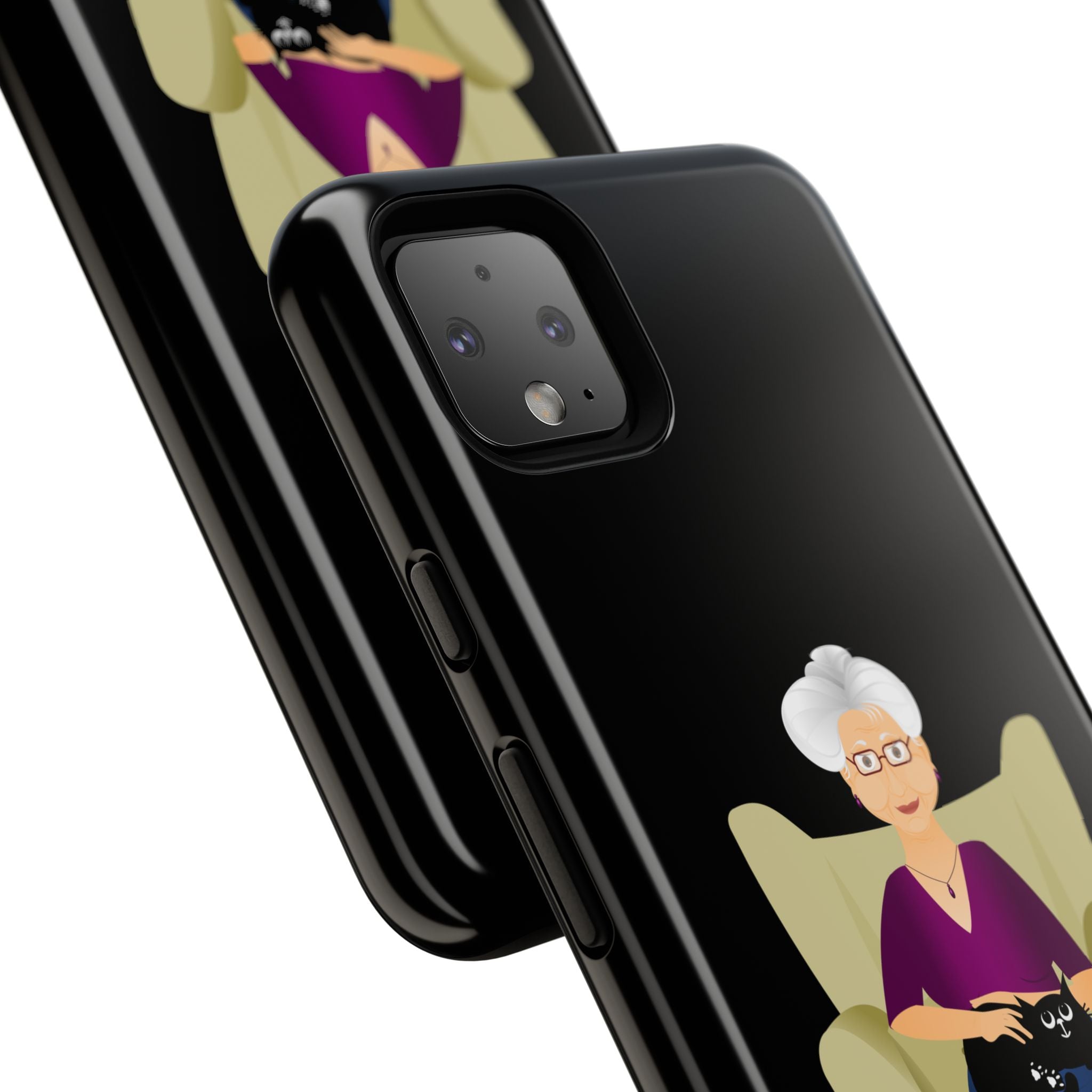 Grandma Phone Case, Tough Phone Cover for Grandparents, Durable Case for Seniors, Unique Gift for Grandmother, Personalized Tech Accessory