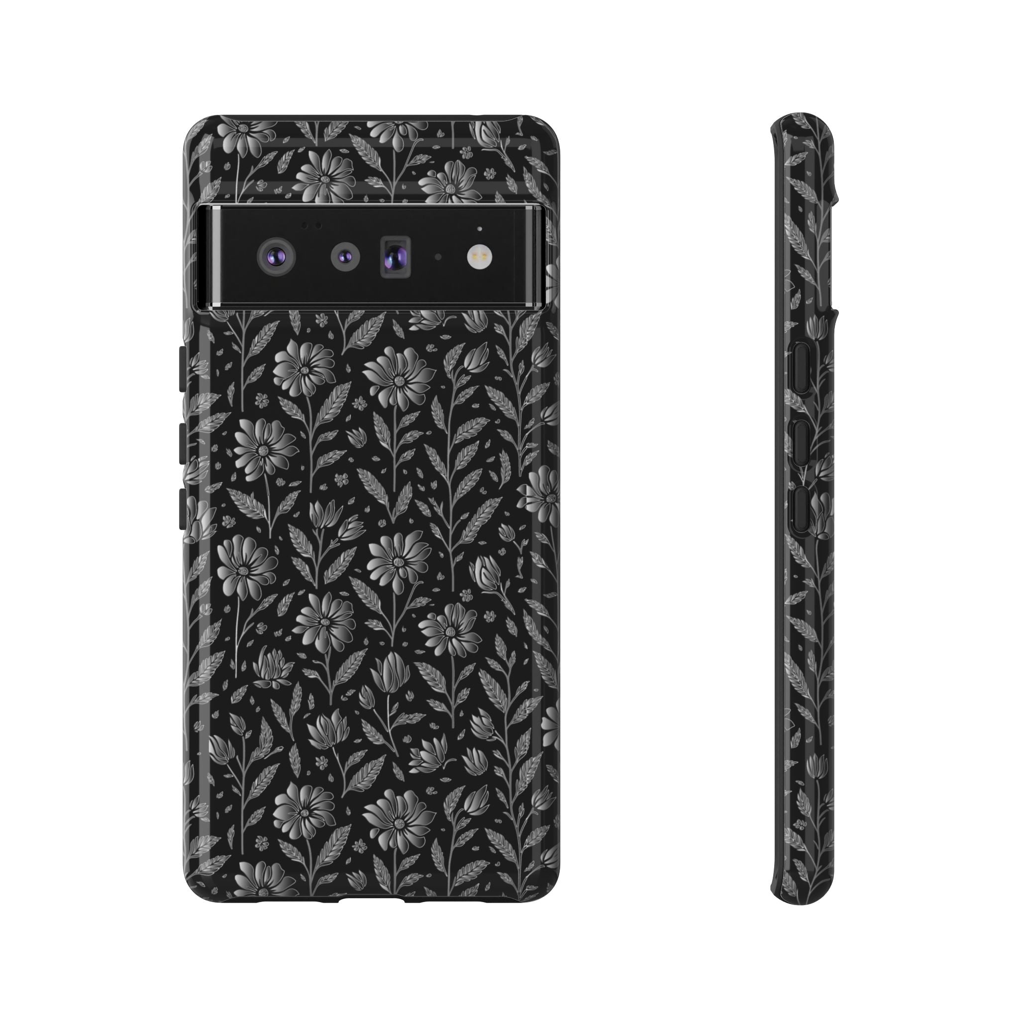 Stylish Floral Phone Case, Tough Floral Case, Botanical Phone Cover, Durable Floral Phone Protector, Gift for Her