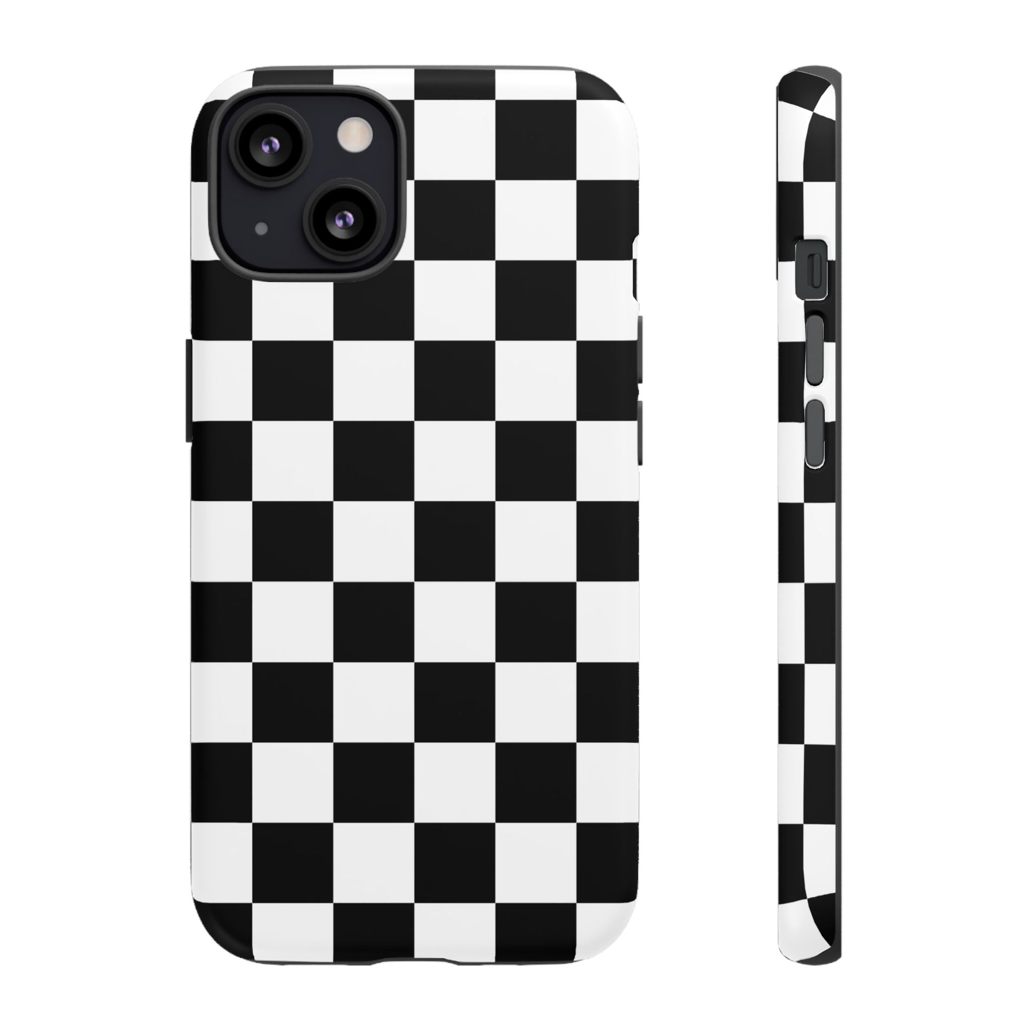 Stylish Checkered Phone Case | Trendy Protective Cover for iPhone, Gift for Teens, Fashion Accessory, Unique Design for All Occasions