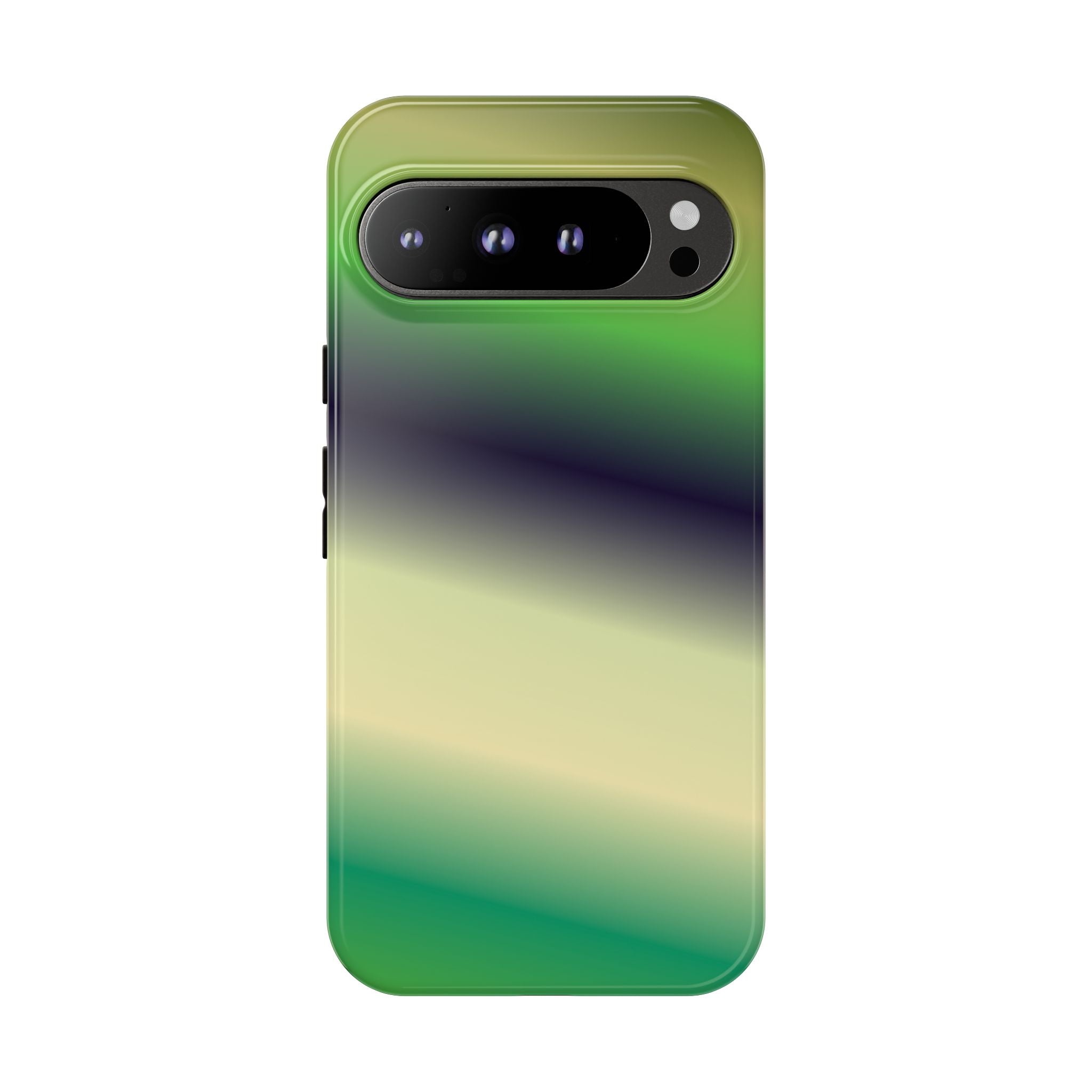 Gradient Phone Case - Tough Cases, Unique Cell Phone Cover, Stylish Tech Accessories, Green and Black Gradient, Perfect Gift