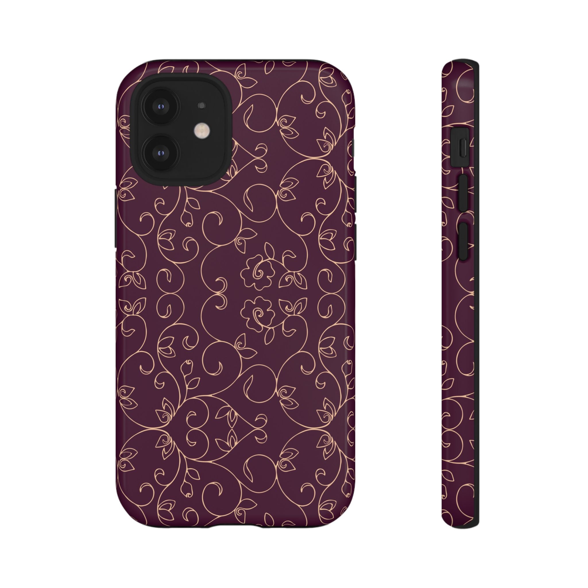 Elegant Floral Phone Case | Durable Mobile Cover, Gift for Her, Floral Design, Stylish Accessory, Phone Protection
