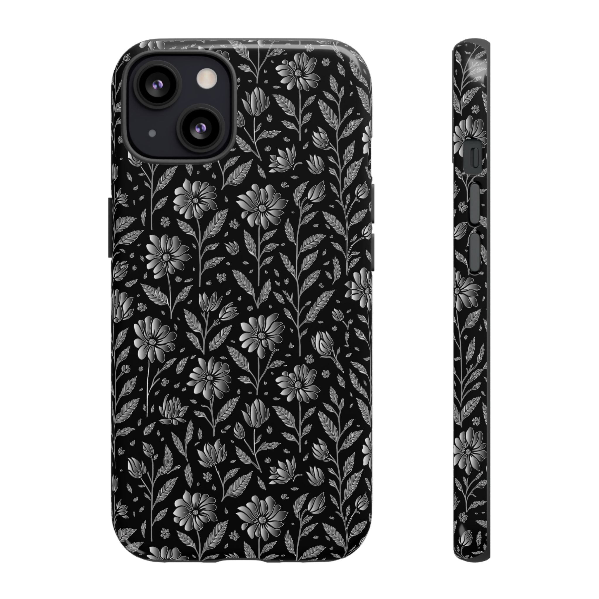 Stylish Floral Phone Case, Tough Floral Case, Botanical Phone Cover, Durable Floral Phone Protector, Gift for Her