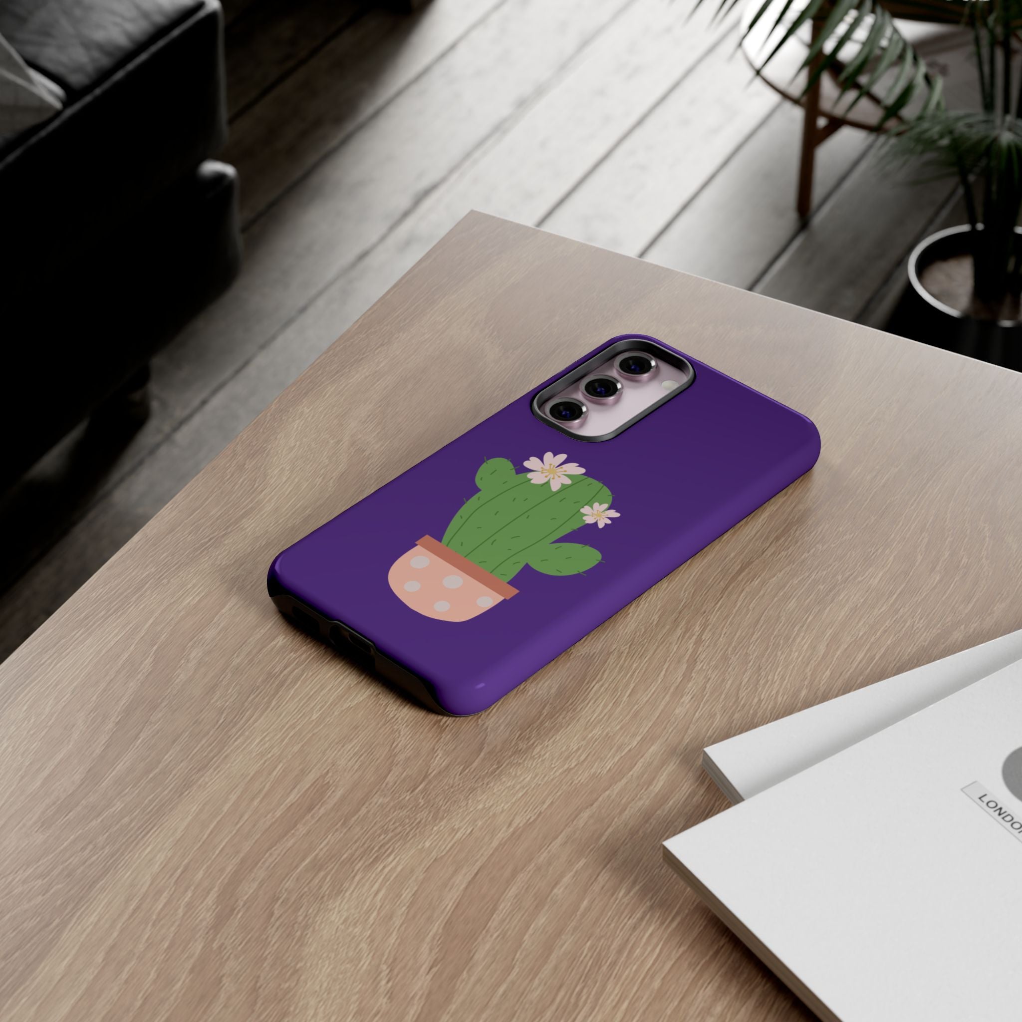Cactus Phone Case, Tough Cases, Cute Floral, Trending Design, Unique Gift, Phone Accessories, Summer Vibe, Nature Lover