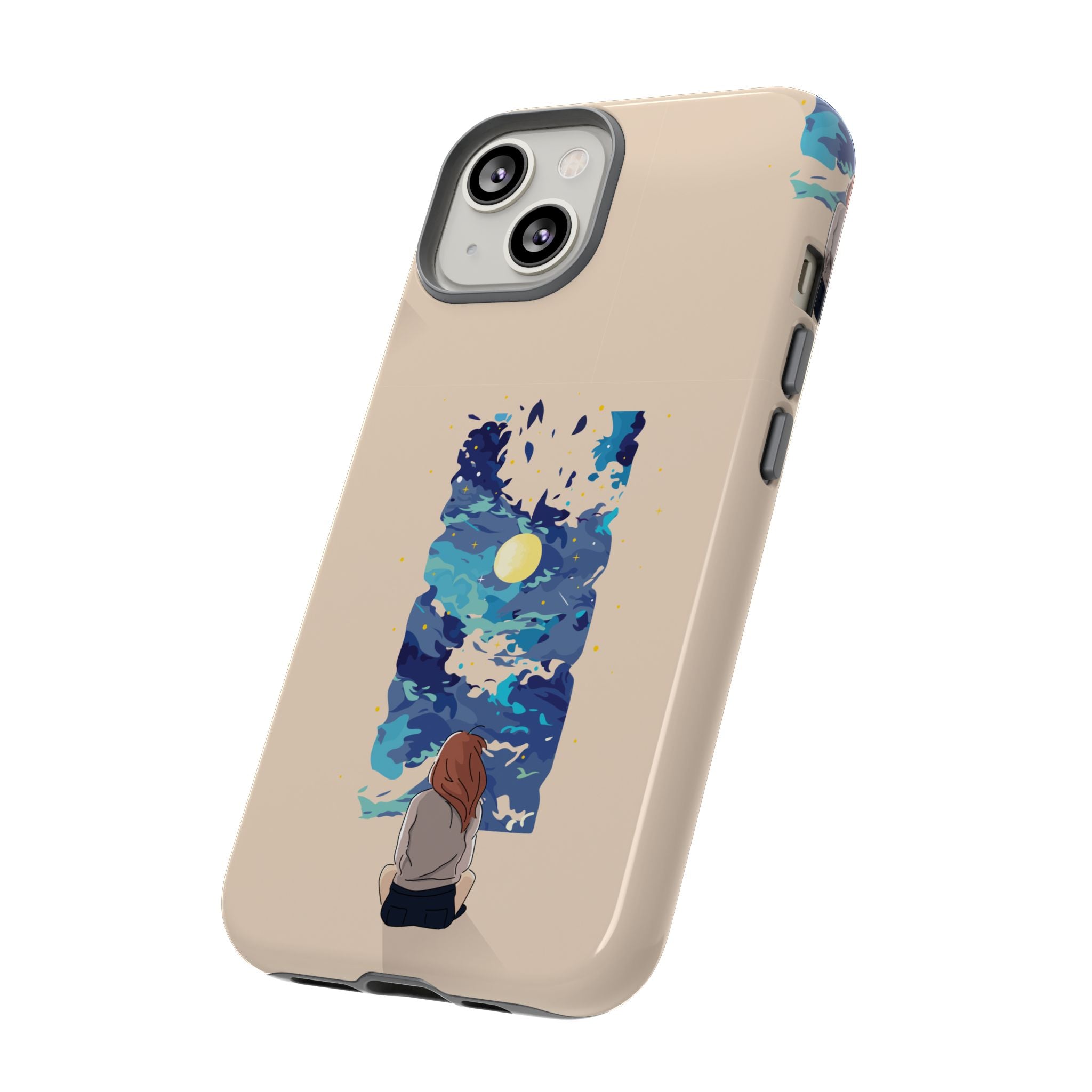 Artistic Phone Case – Expressive Protective Cover, Unique Gift for Her, Birthday Present, Eco-Friendly Mobile Accessory, Smartphone Case