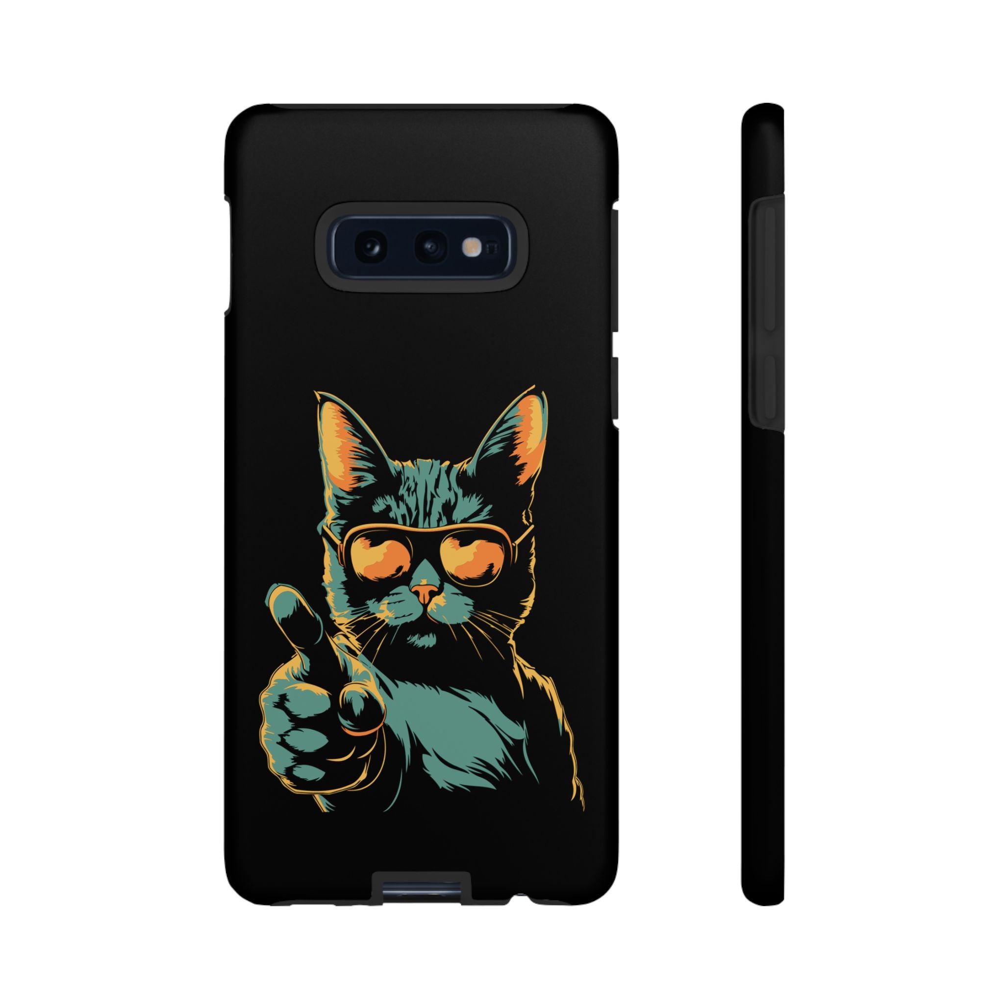 Cool Cat Phone Case, Stylish Phone Cover, Pet Lover Gift, Cute Cat Design, Fun Cat Accessories