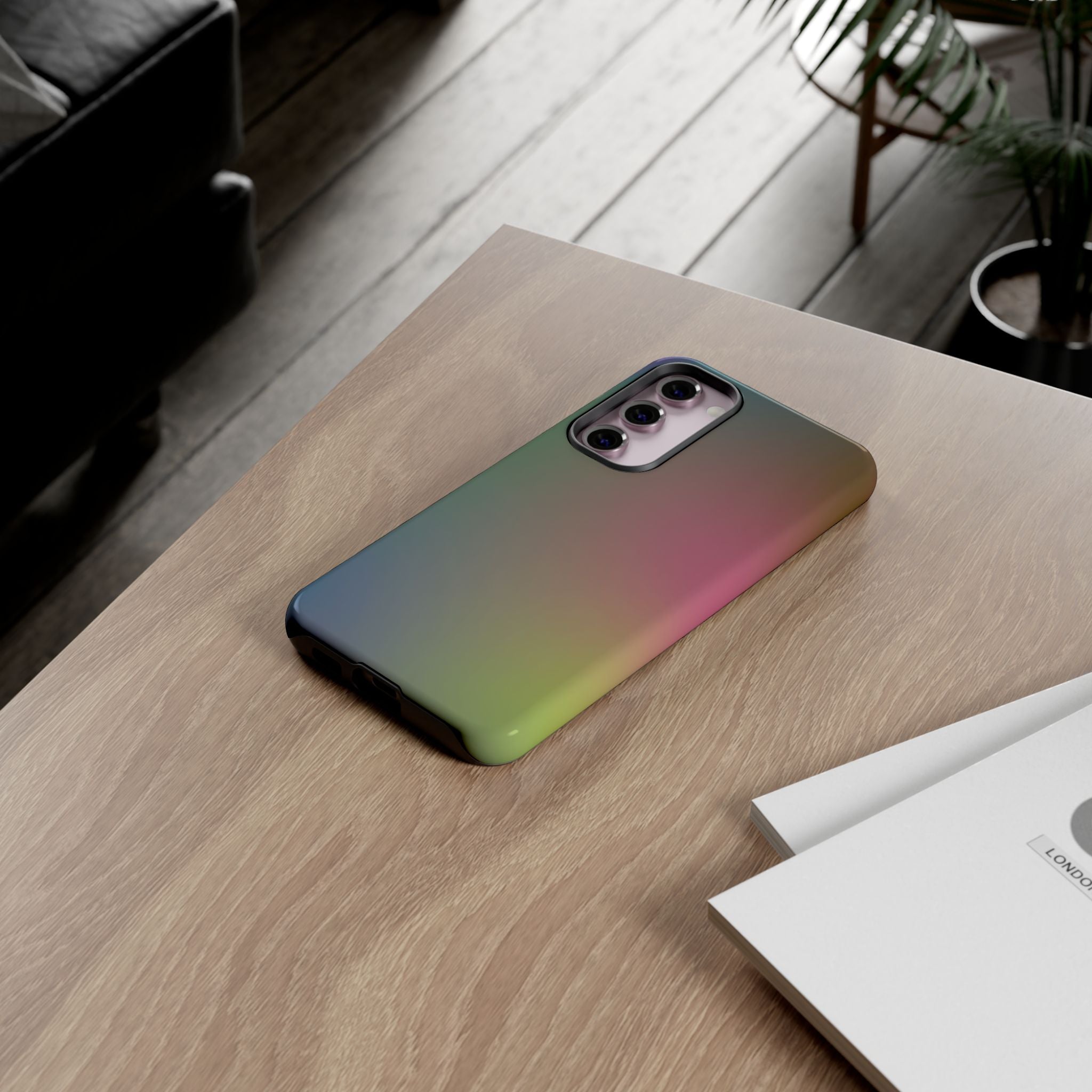 Gradient Phone Case - Protective Cover for iPhone, Stylish Mobile Accessory, Unique Gift for Her, Phone Protection, Trendy Phone Cases