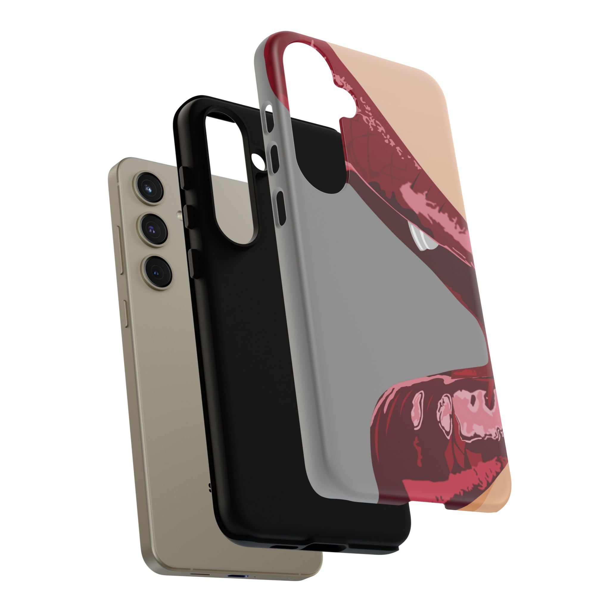 Sassy Phone Case for Tough Souls | Edgy Cell Phone Cover, Unique Gift for Her, Birthday, Christmas, Teenager Accessory
