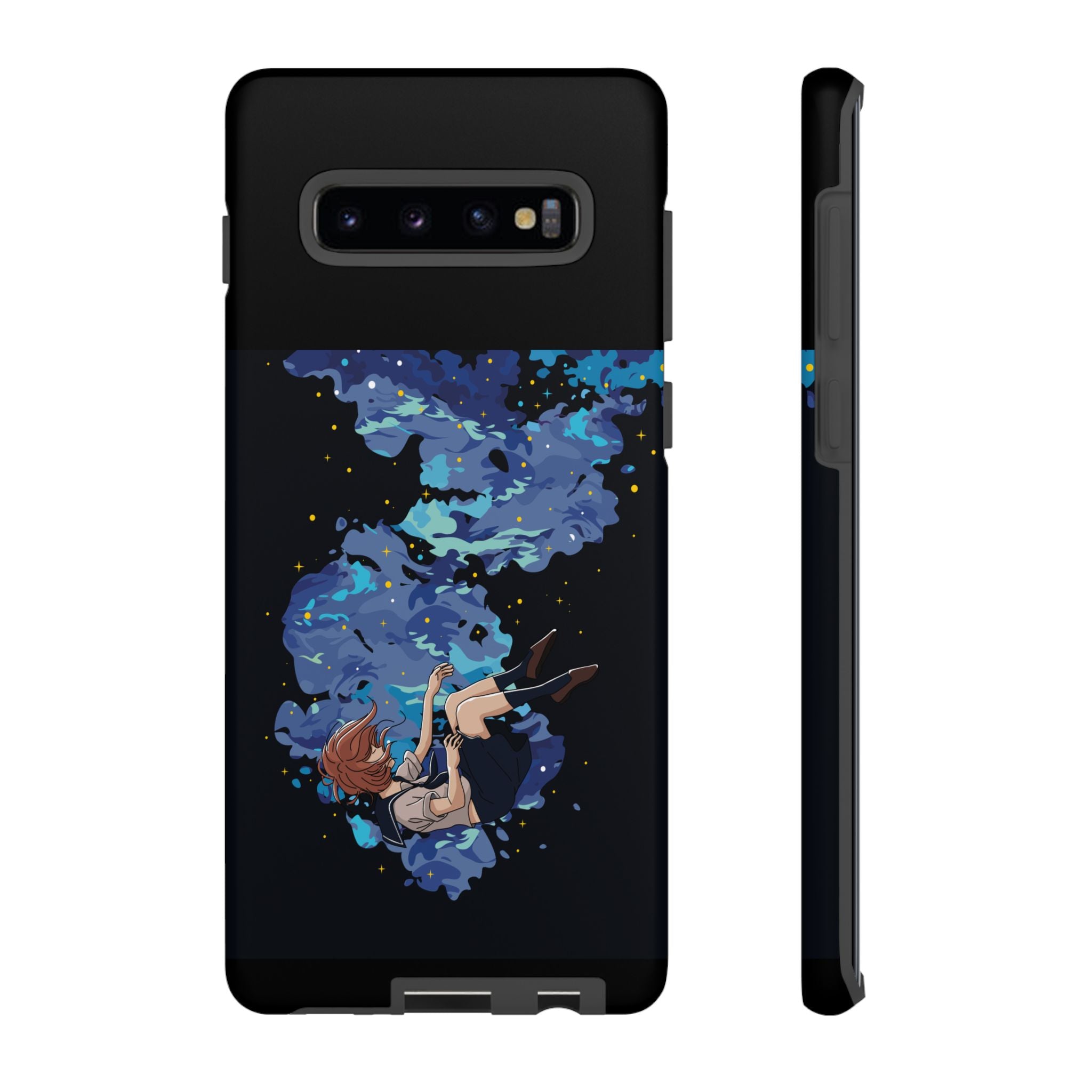 Tough Cases Phone Case - Artistic Galaxy Design, Cute Sleeve for Teens, Gift for Students, Unique Mobile Accessory, Trendy Tech Protection