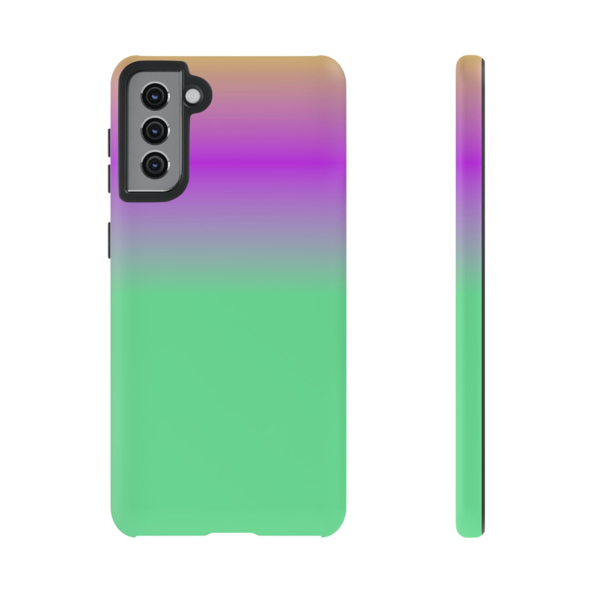 Vibrant Phone Case, Stylish Tech Accessory, Fun Gift Idea, Unique Mobile Cover, Trendy Gradient Design