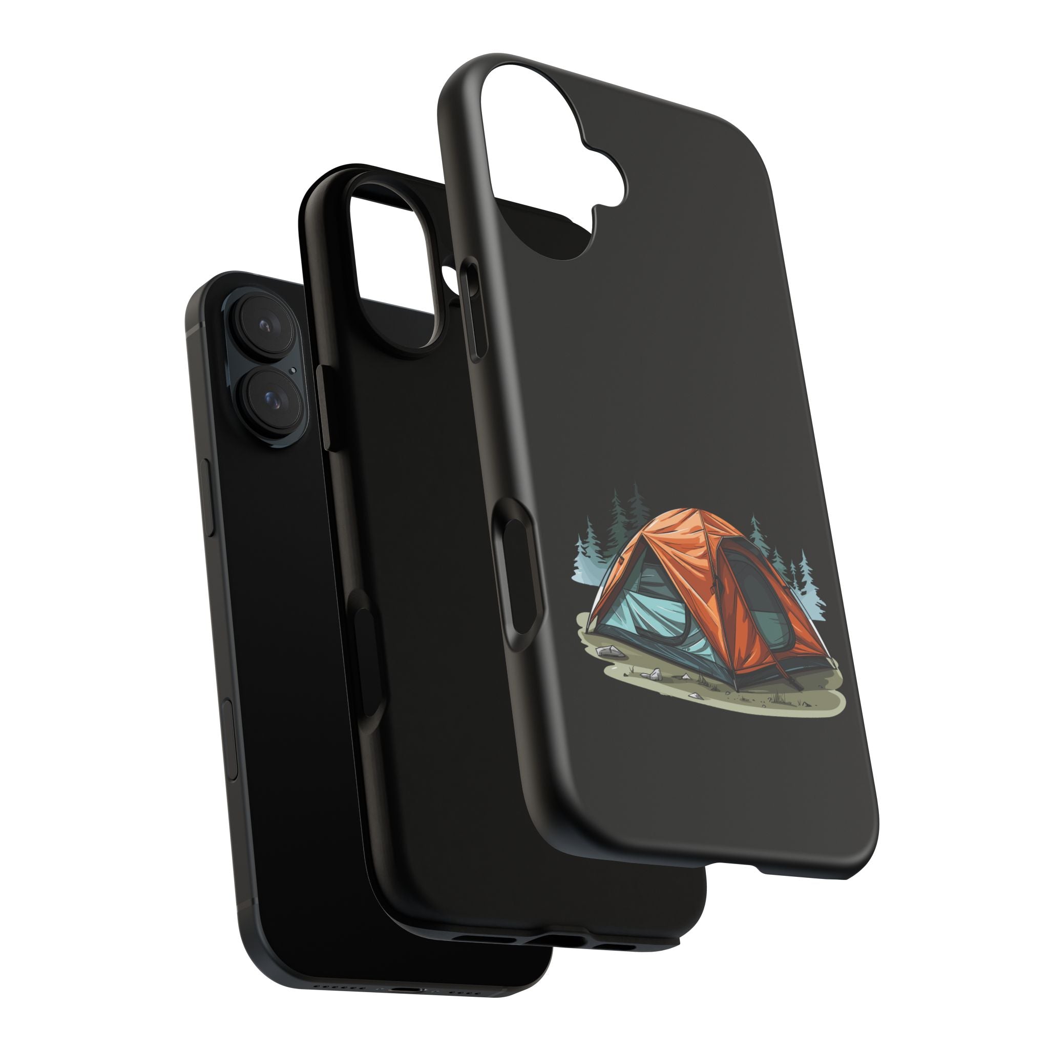 Camping Phone Case, Outdoor Adventure, Nature Lover Gift, Tough Cases, Hiking Accessory, Travel Gear, Camping Vibes
