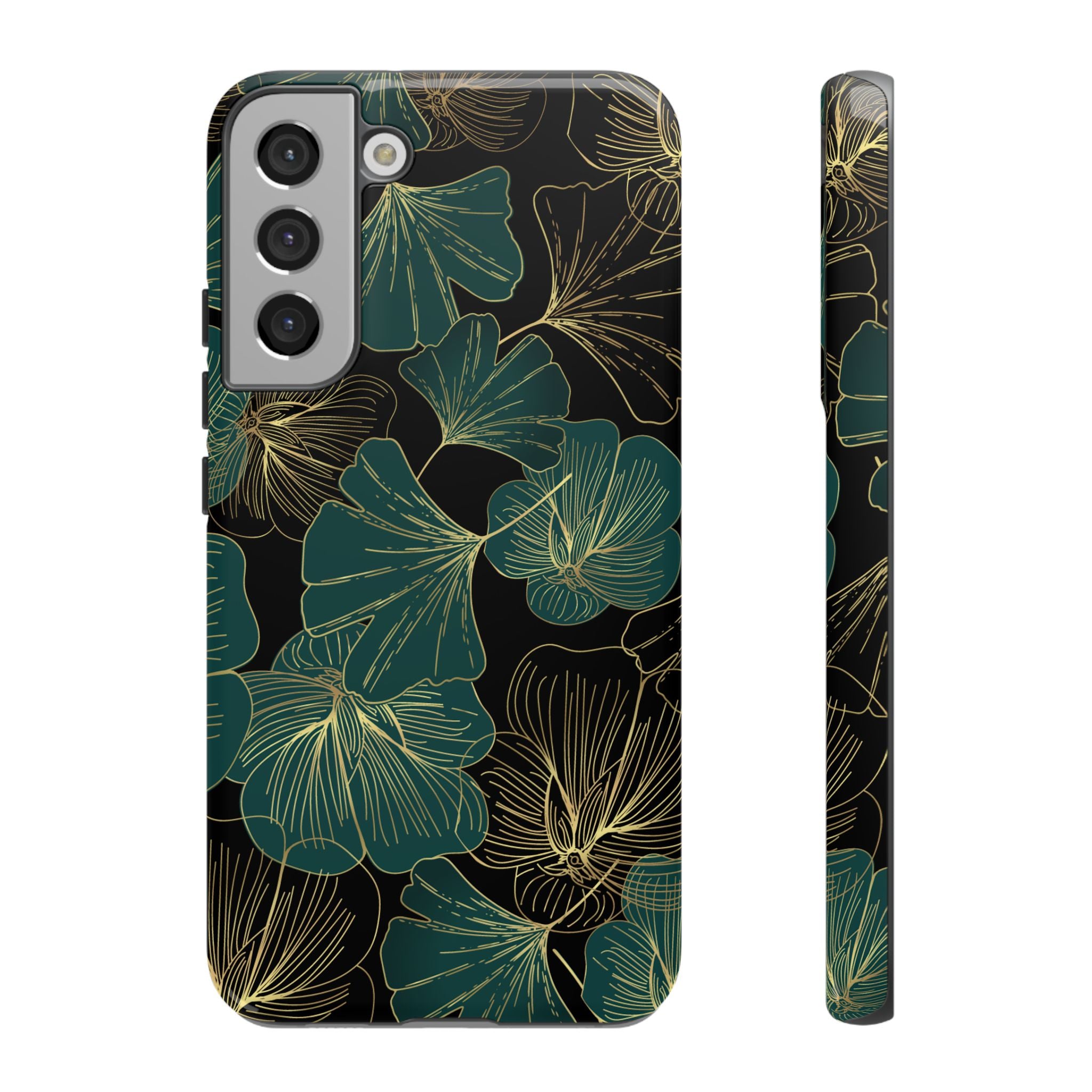 Floral Phone Case - Tough Cases, Protective Cover, Stylish Accessory, Gift for Her, Nature-Inspired Design
