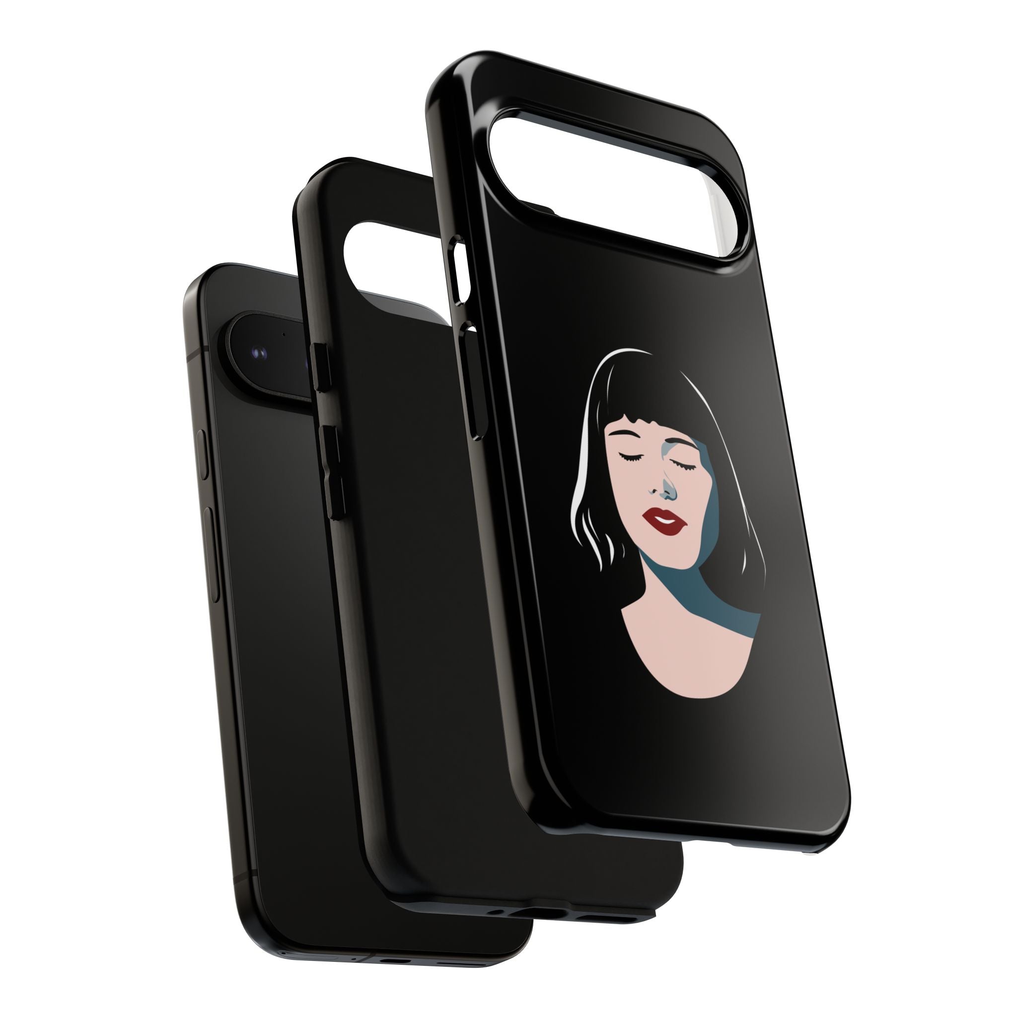 Aesthetic Phone Case, Art Deco iPhone Cover, Minimalist Cell Phone Protector, Gift for Her, Stylish Mobile Accessories