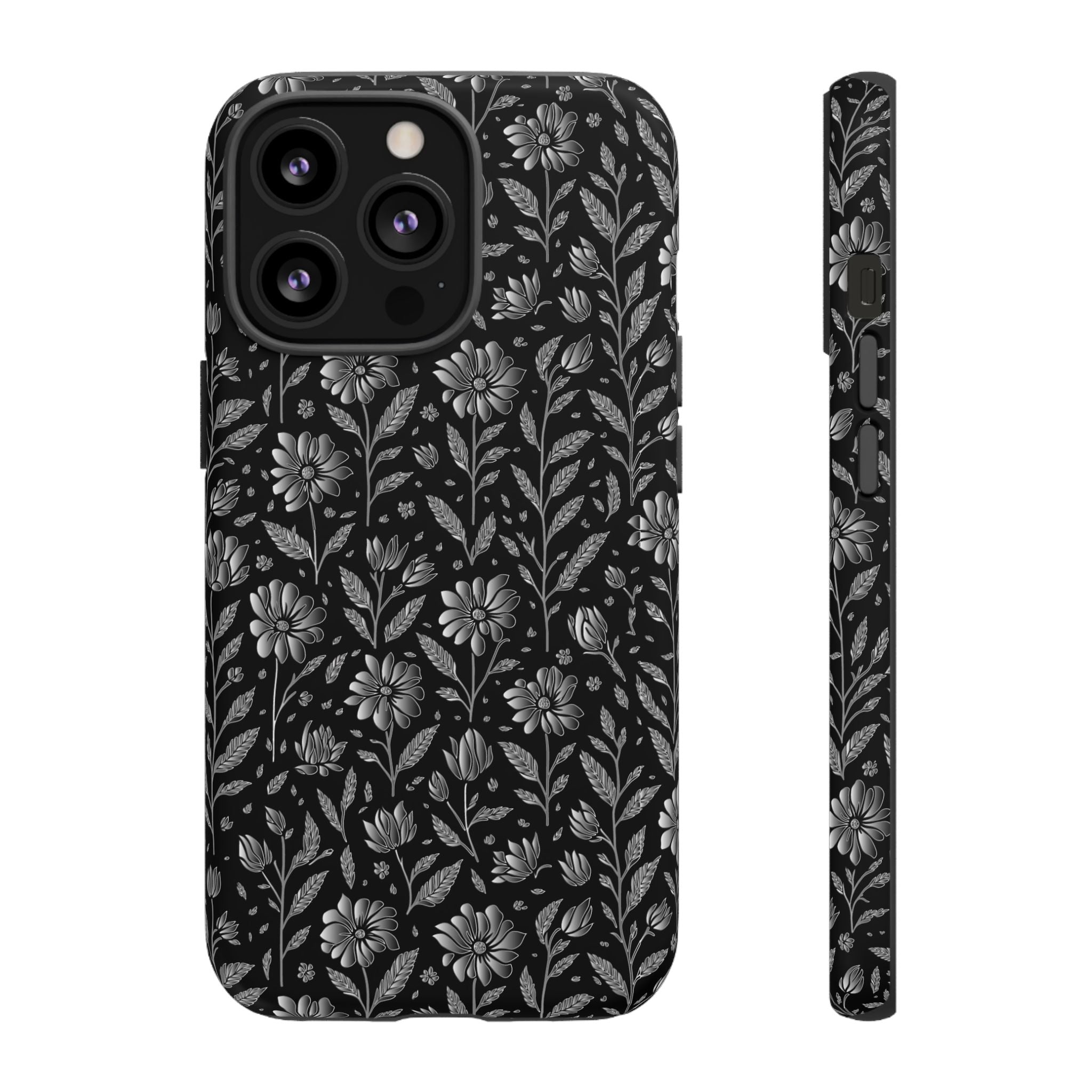 Stylish Floral Phone Case, Tough Floral Case, Botanical Phone Cover, Durable Floral Phone Protector, Gift for Her