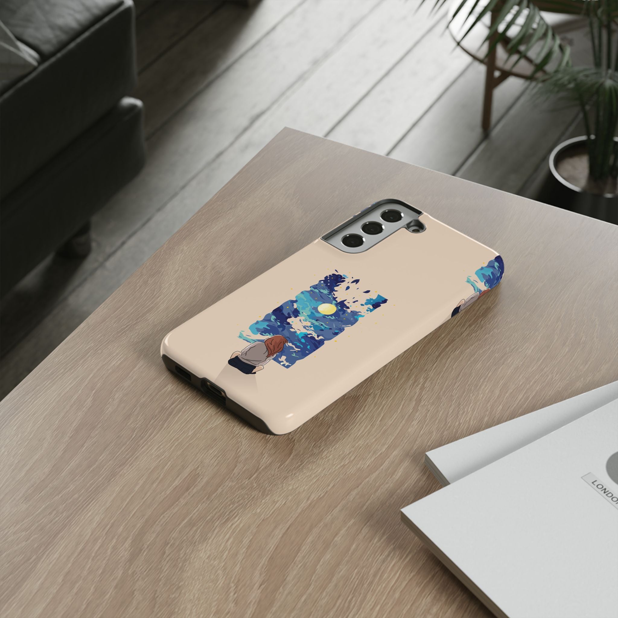 Artistic Phone Case – Expressive Protective Cover, Unique Gift for Her, Birthday Present, Eco-Friendly Mobile Accessory, Smartphone Case