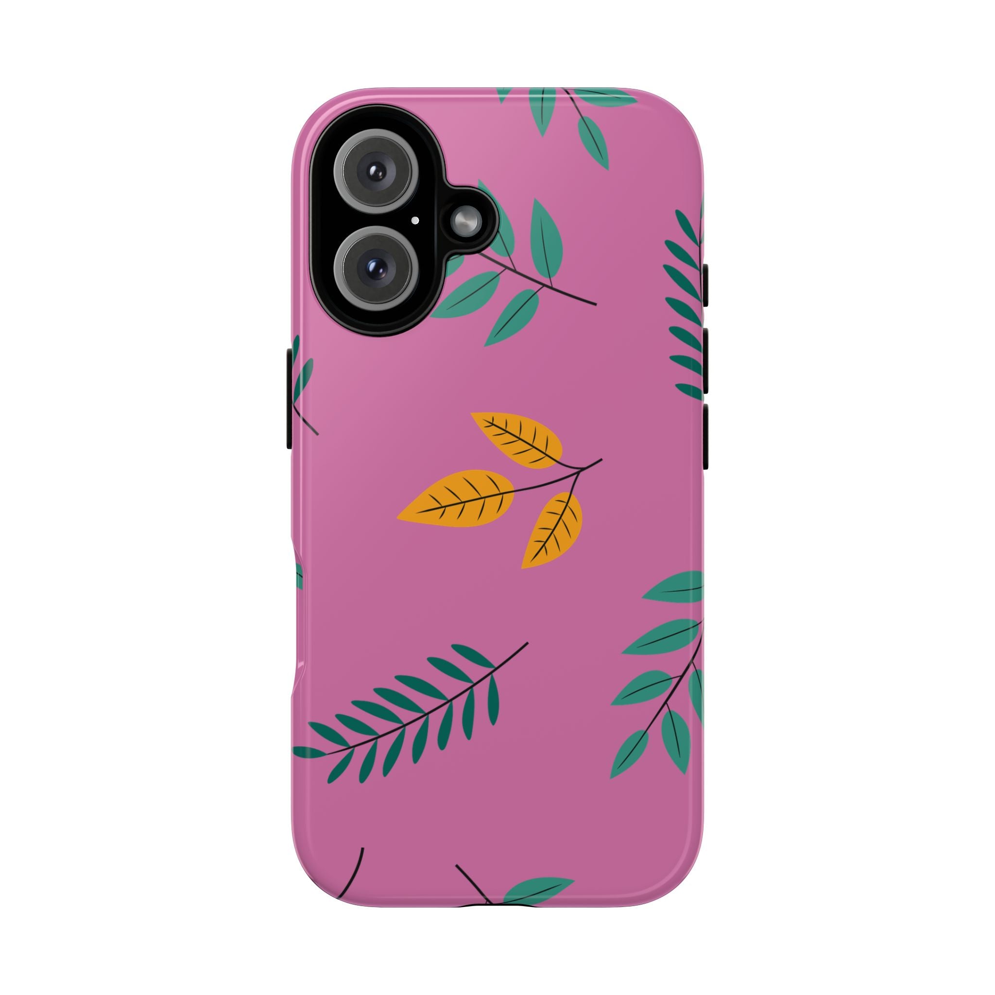 Feminine Floral Phone Case, Tough Cases for iPhone, Nature-Themed Tech Accessory, Cute Gift for Her, Botanical Design, Spring Decor