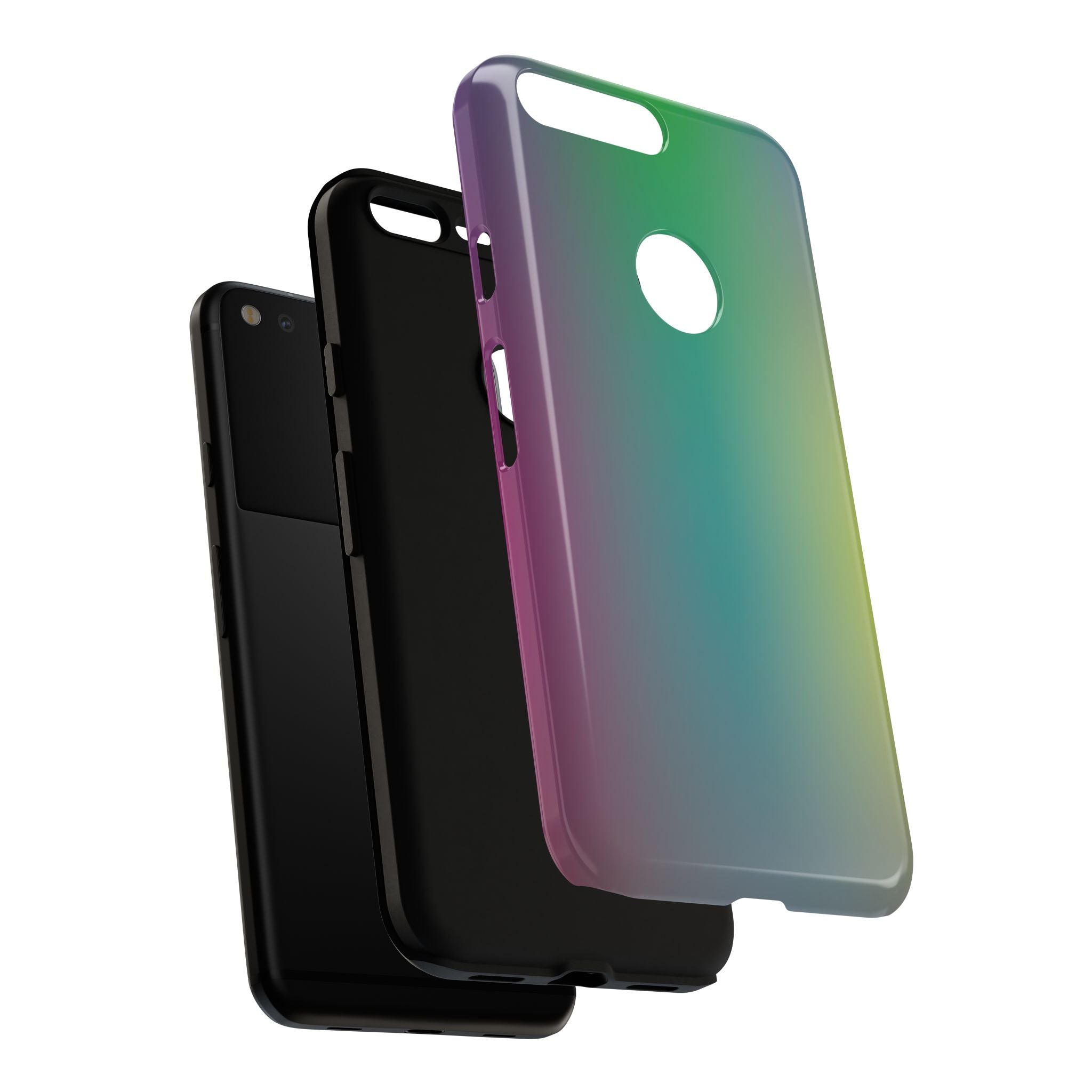 Gradient Phone Case, Tough Cases, Stylish Phone Protector, Unique Phone Cover, Gift for Tech Lovers, Colorful Phone Accessory