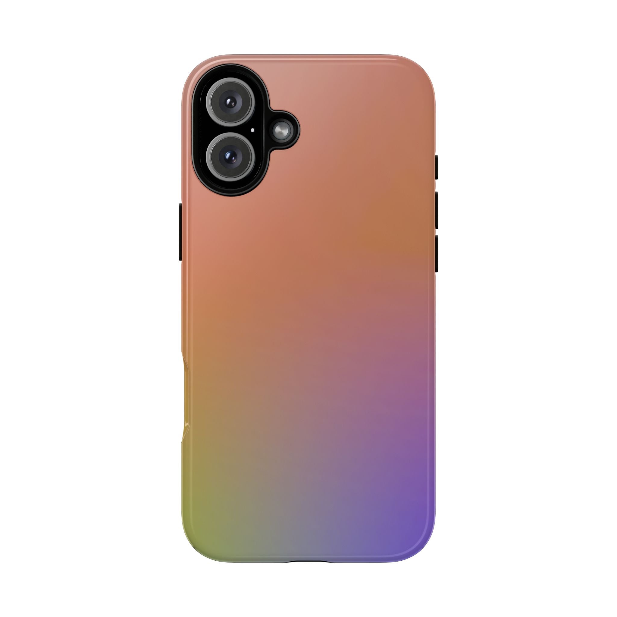 Colorful Gradient Phone Case, Tough Cases for iPhone, Customizable Phone Cover, Trendy Tech Accessory, Gift for Tech Lovers