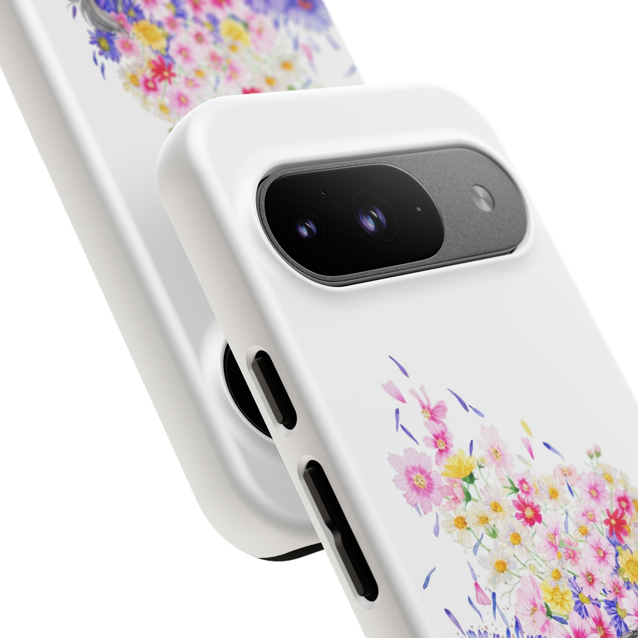 Floral Phone Case | Tough Cases | Cute Floral Design, Gift for Her, Spring Accessory, Mother's Day Gift, Stylish Protection