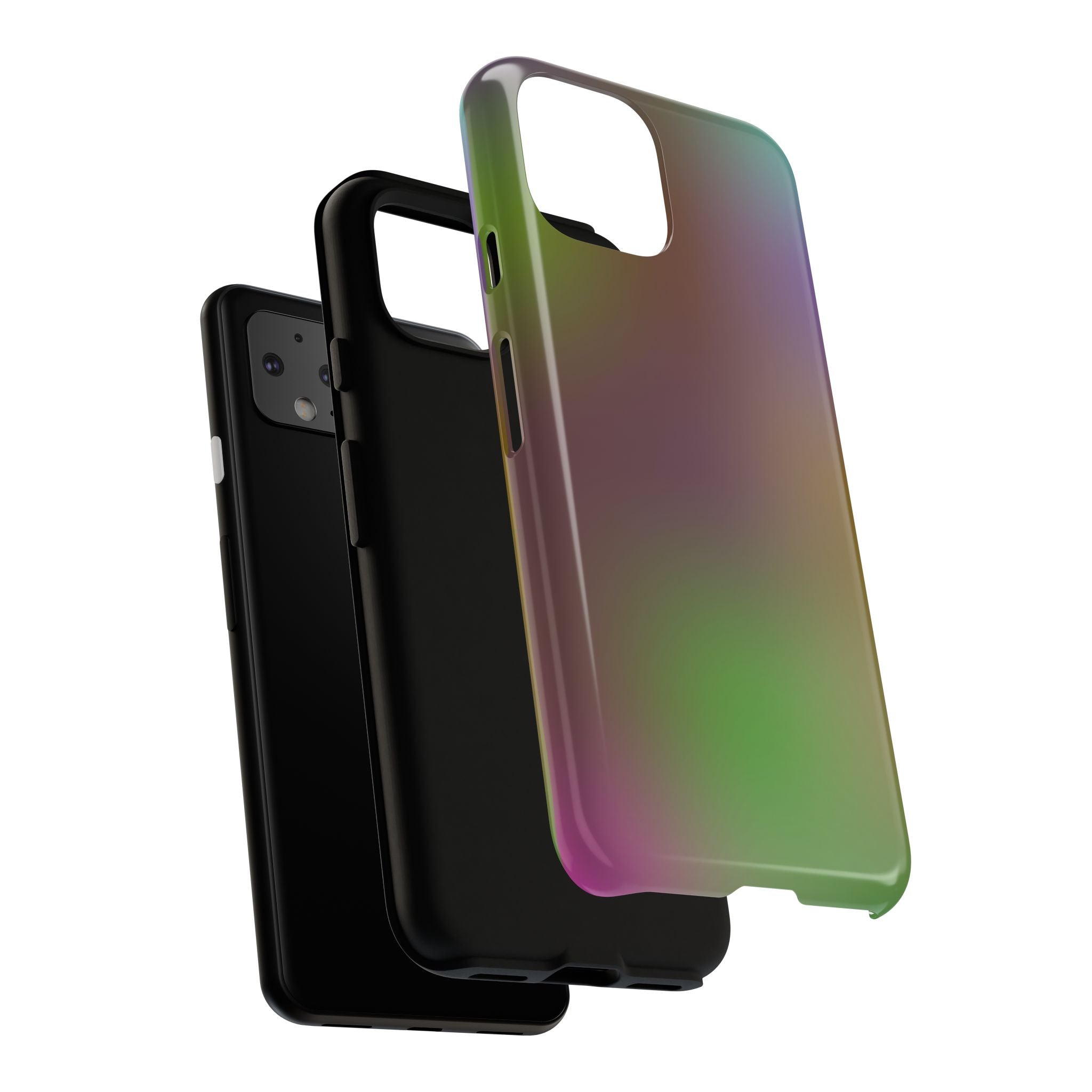 Colorful Gradient Phone Case, Tough Cases for Protection, Stylish Mobile Cover, Unique Gift, Modern Tech Accessory