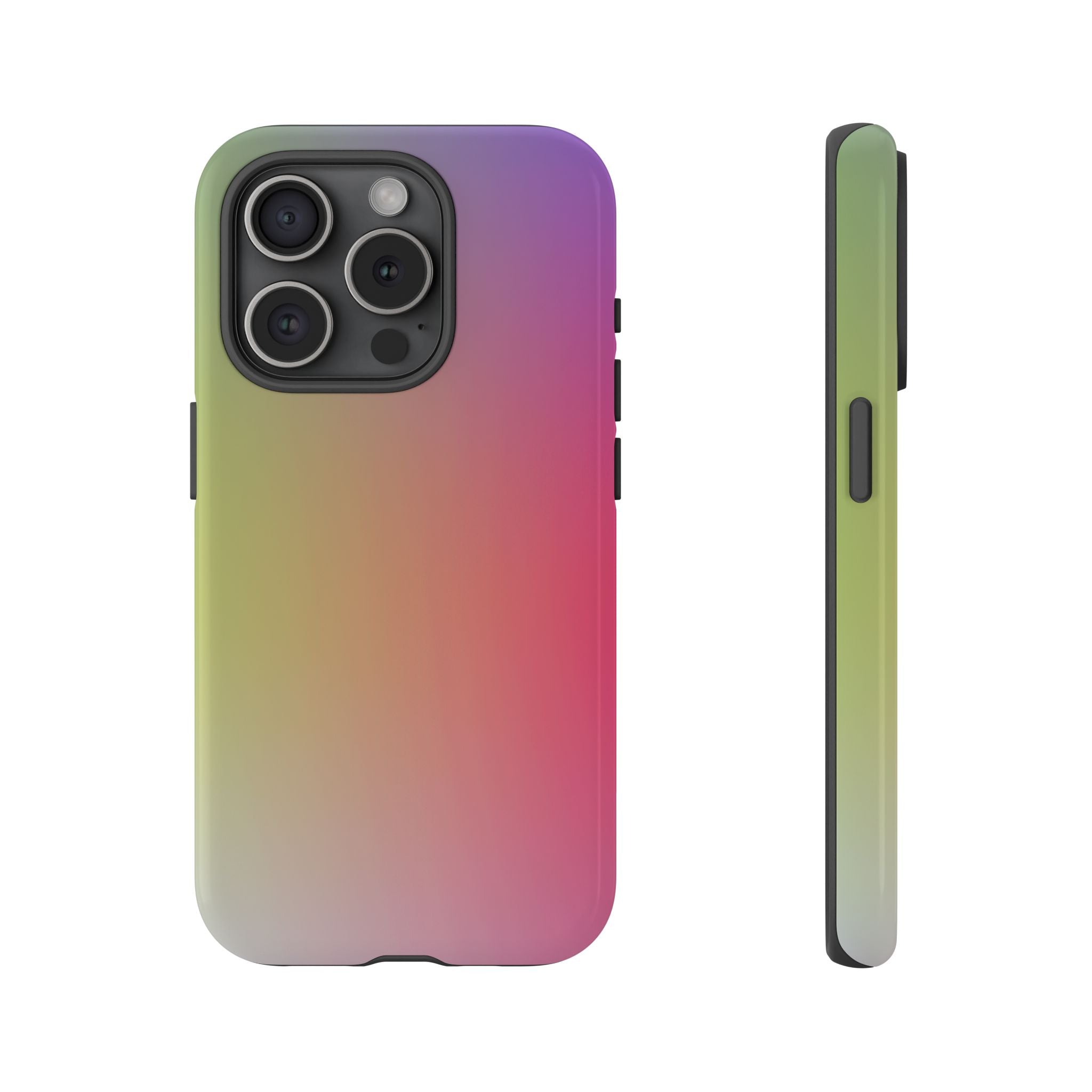 Gradient Phone Case, Tough Cases, Colorful Tech Accessory, Modern Phone Protection, Trendy Gift for Friends, Birthday, Holidays